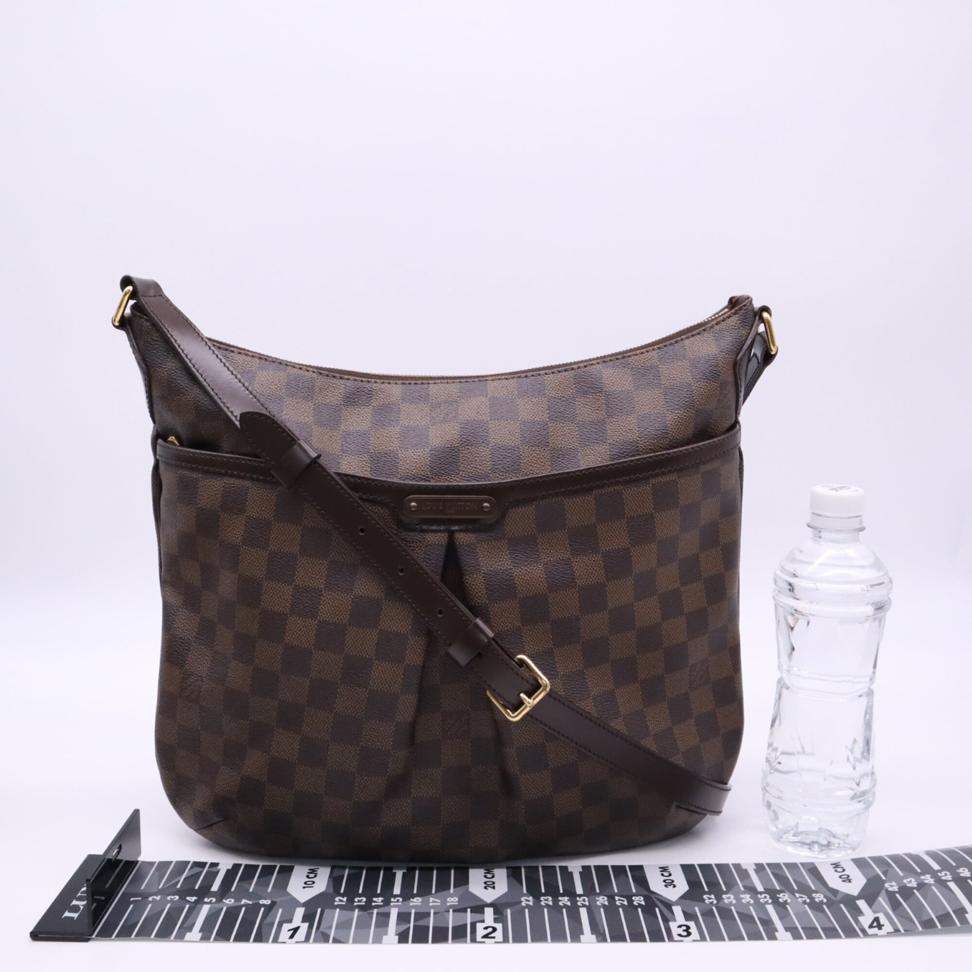Louis Vuitton Damier Beige Brown Coated Canvas Leather Handbag (Pre-Owned)