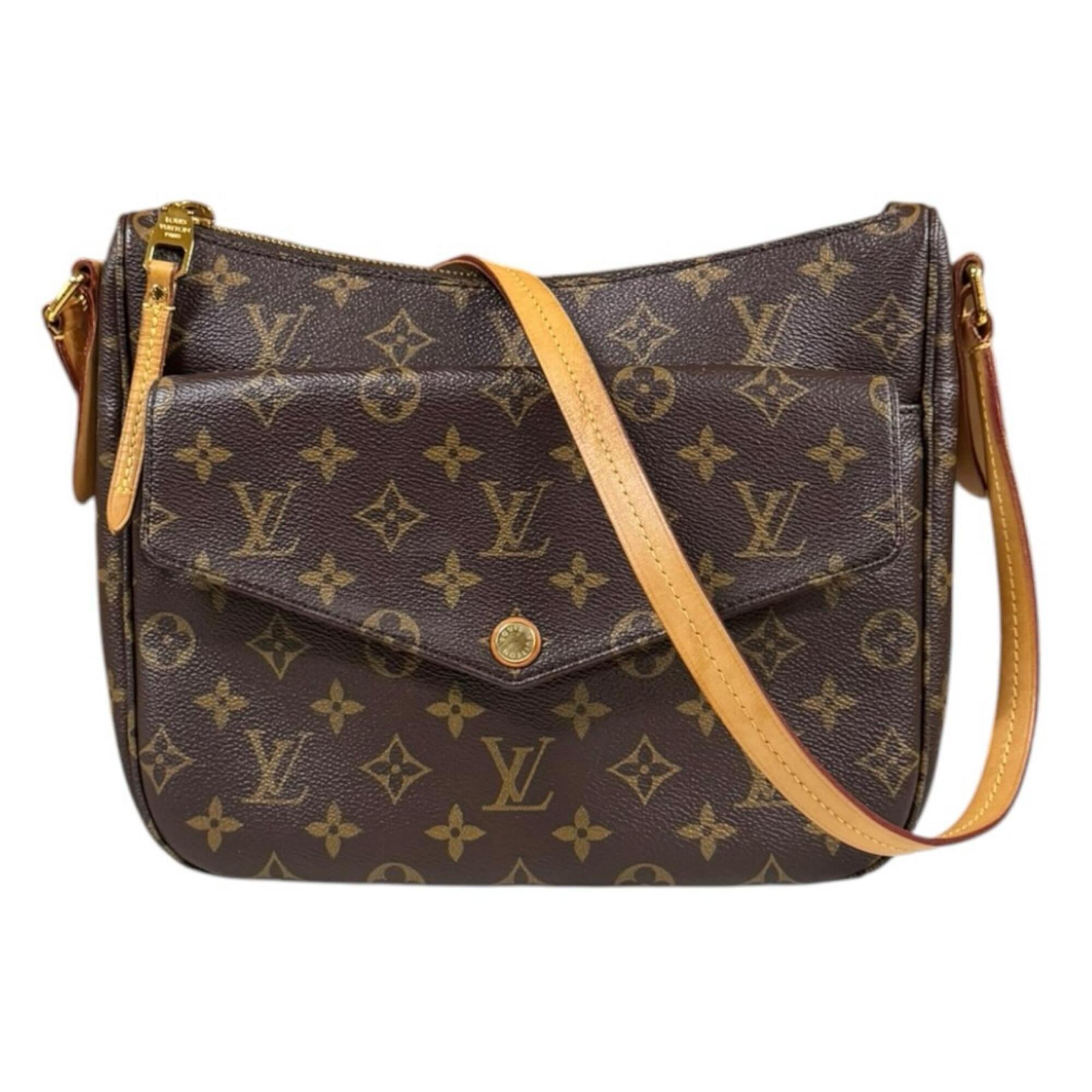 Louis Vuitton Brown Monogram Or Monogram Shoulder Bag (Pre-Owned)