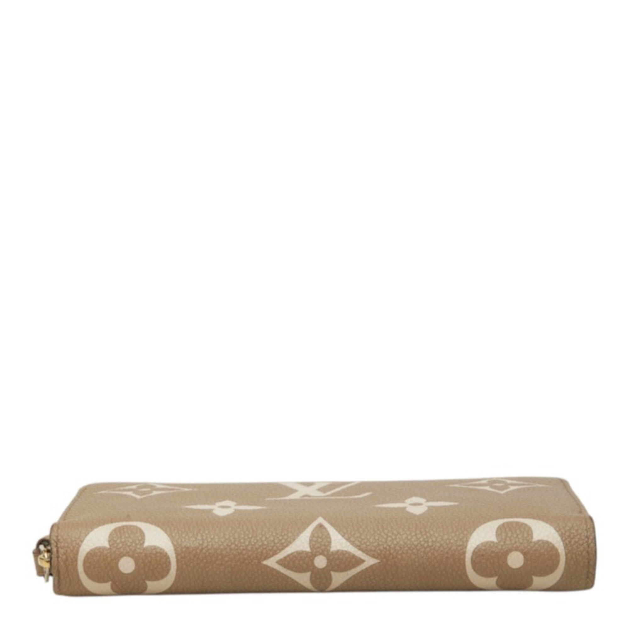 Louis Vuitton Beige Bicolor Monogram Leather Coin Purse/Coin Case (Pre-Owned)