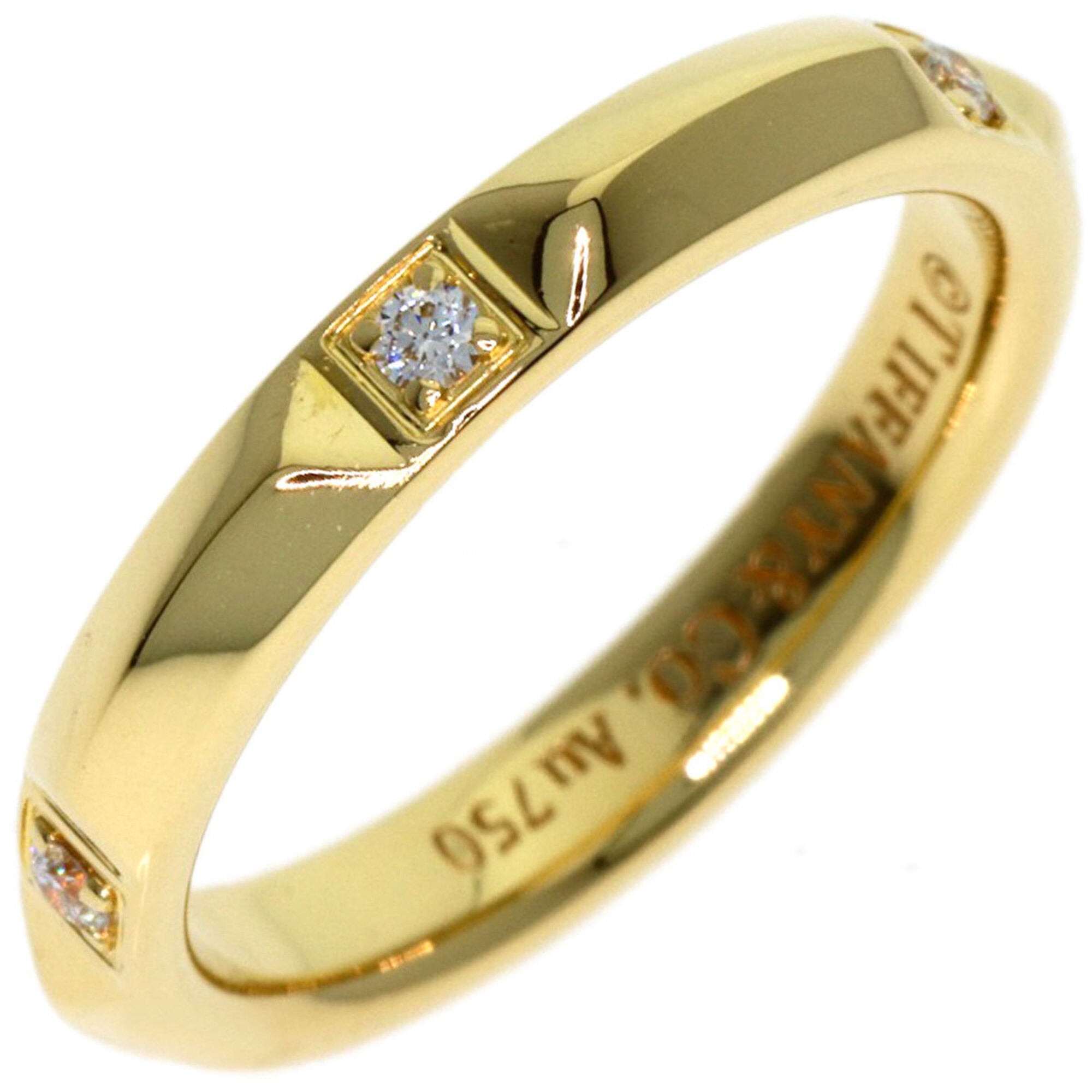 Tiffany Yellow Gold (18K) Band Ring (Pre-Owned)