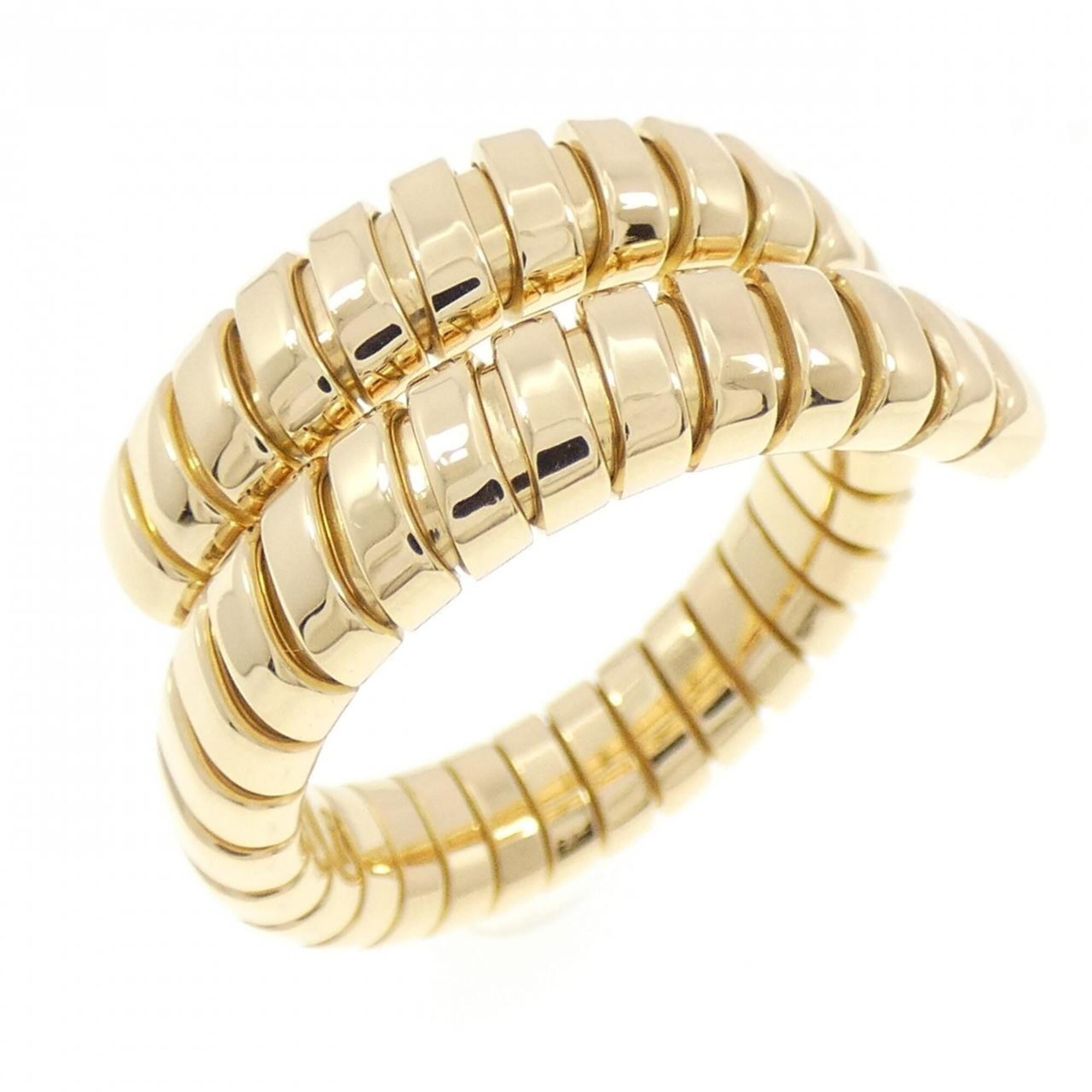 Bvlgari Gold Yellow Gold (18K) Band Ring (Pre-Owned)