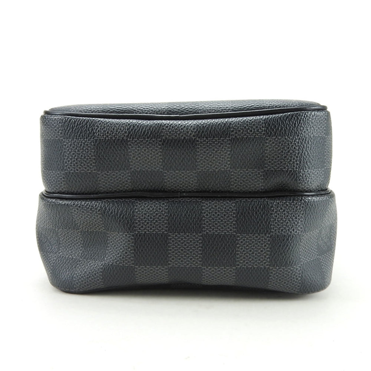 Louis Vuitton Damier Graphite Black Gray Damier Graphite Pochette Shoulder Bag (Pre-Owned)