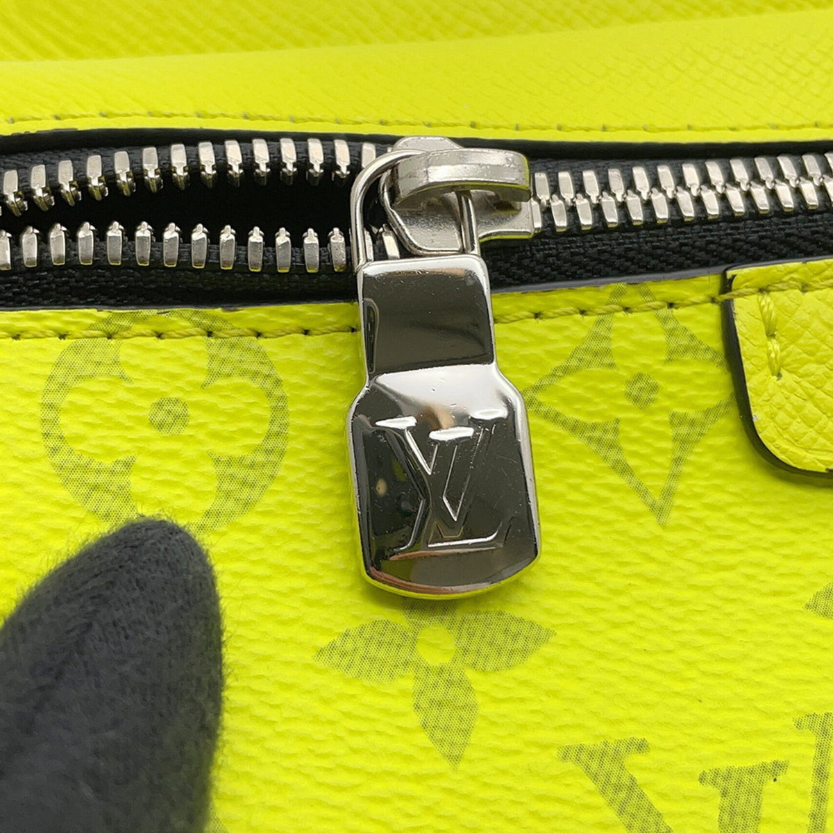 Louis Vuitton Jaune Taigarama Shoulder Bag Sling Bag (Pre-Owned)