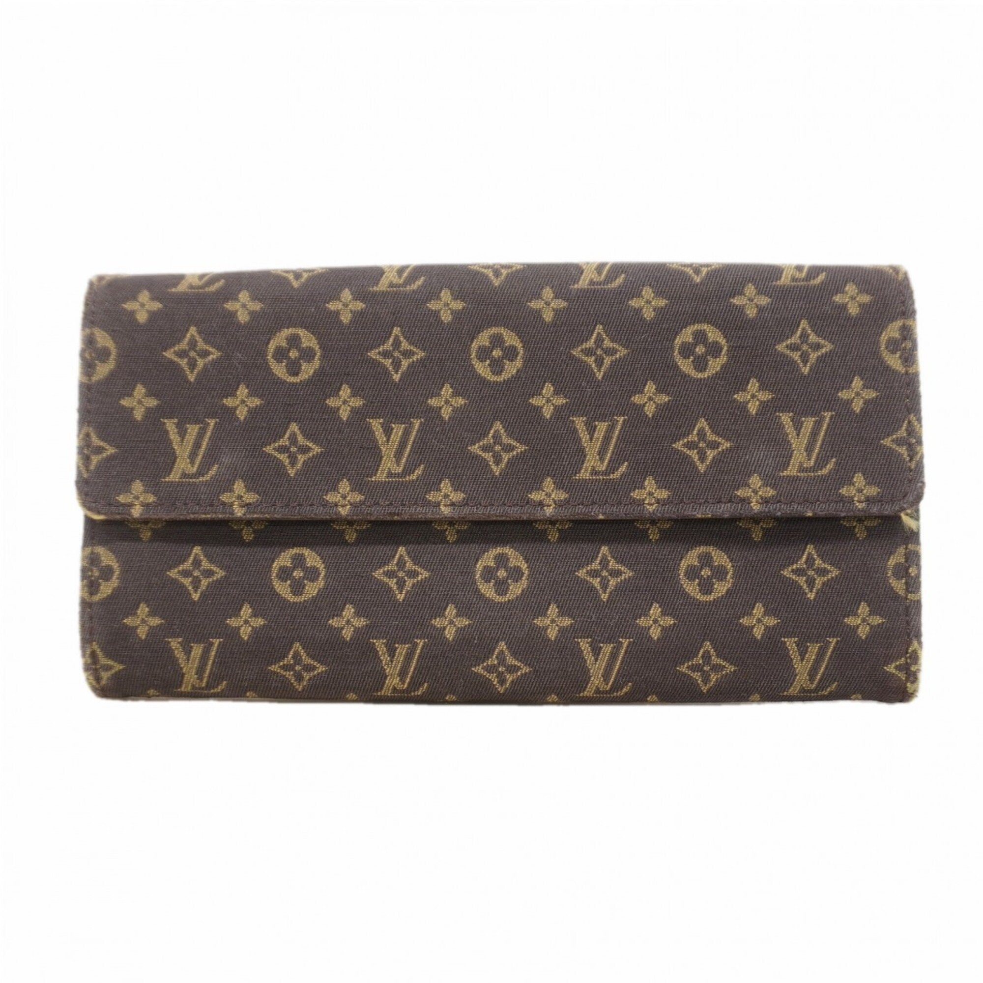 Louis Vuitton Ebene Long Wallet (Bi-Fold) (Pre-Owned)