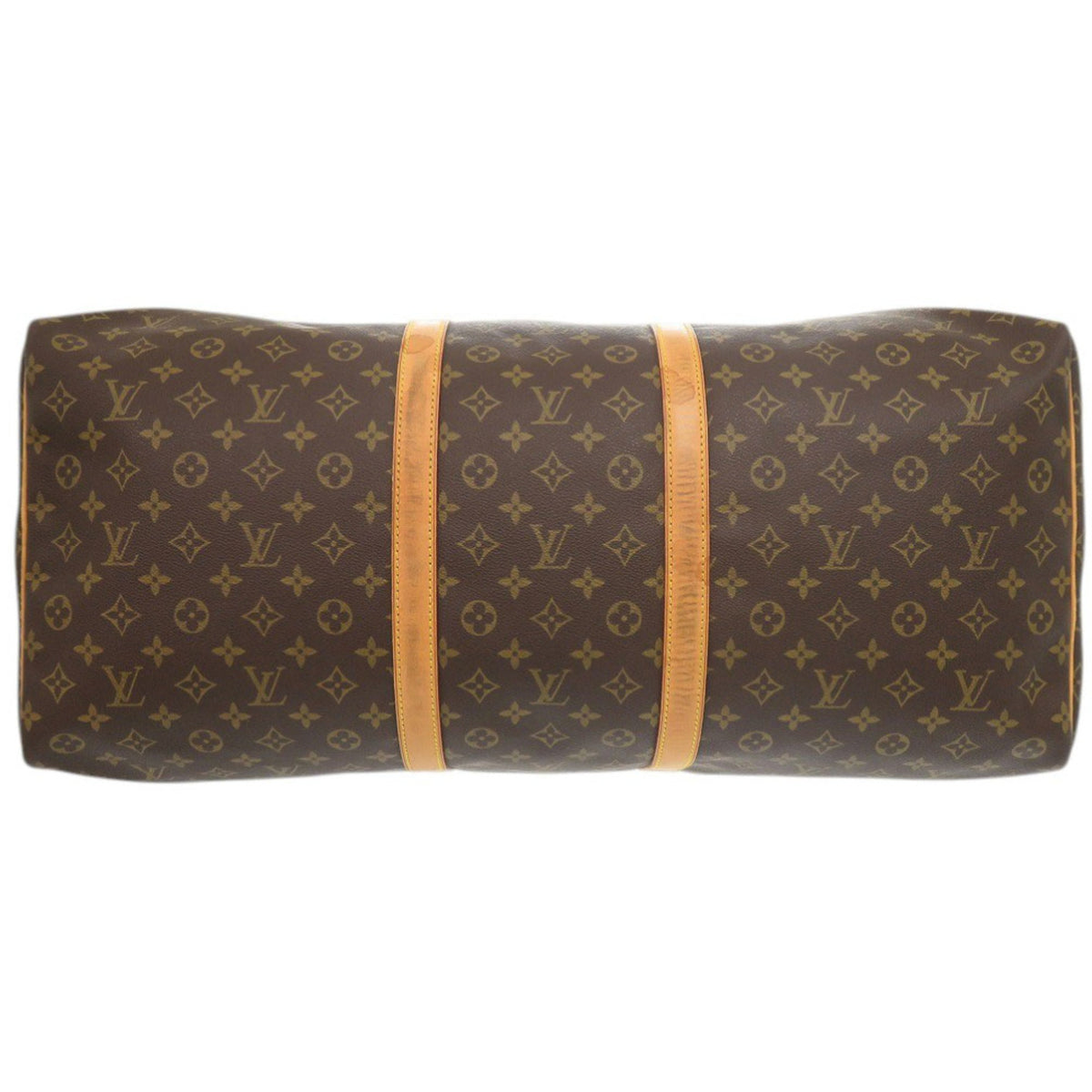 Louis Vuitton Brown Monogram Canvas Boston Bag (Pre-Owned)