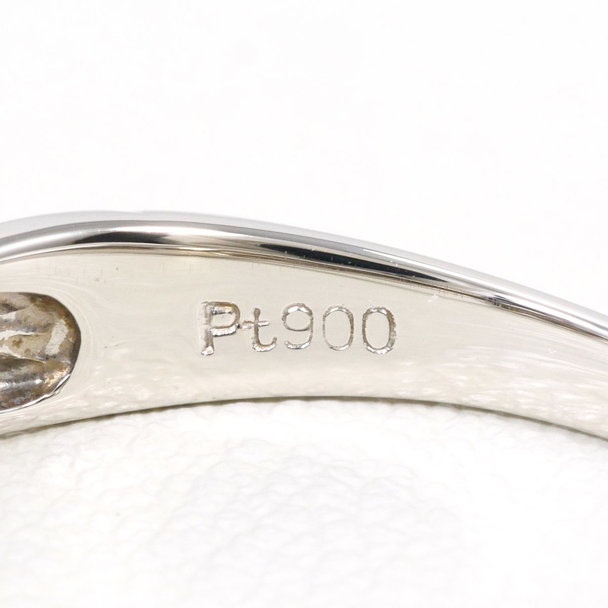 Unbranded Blue Platinum Platinum 900 Band Ring (Pre-Owned)