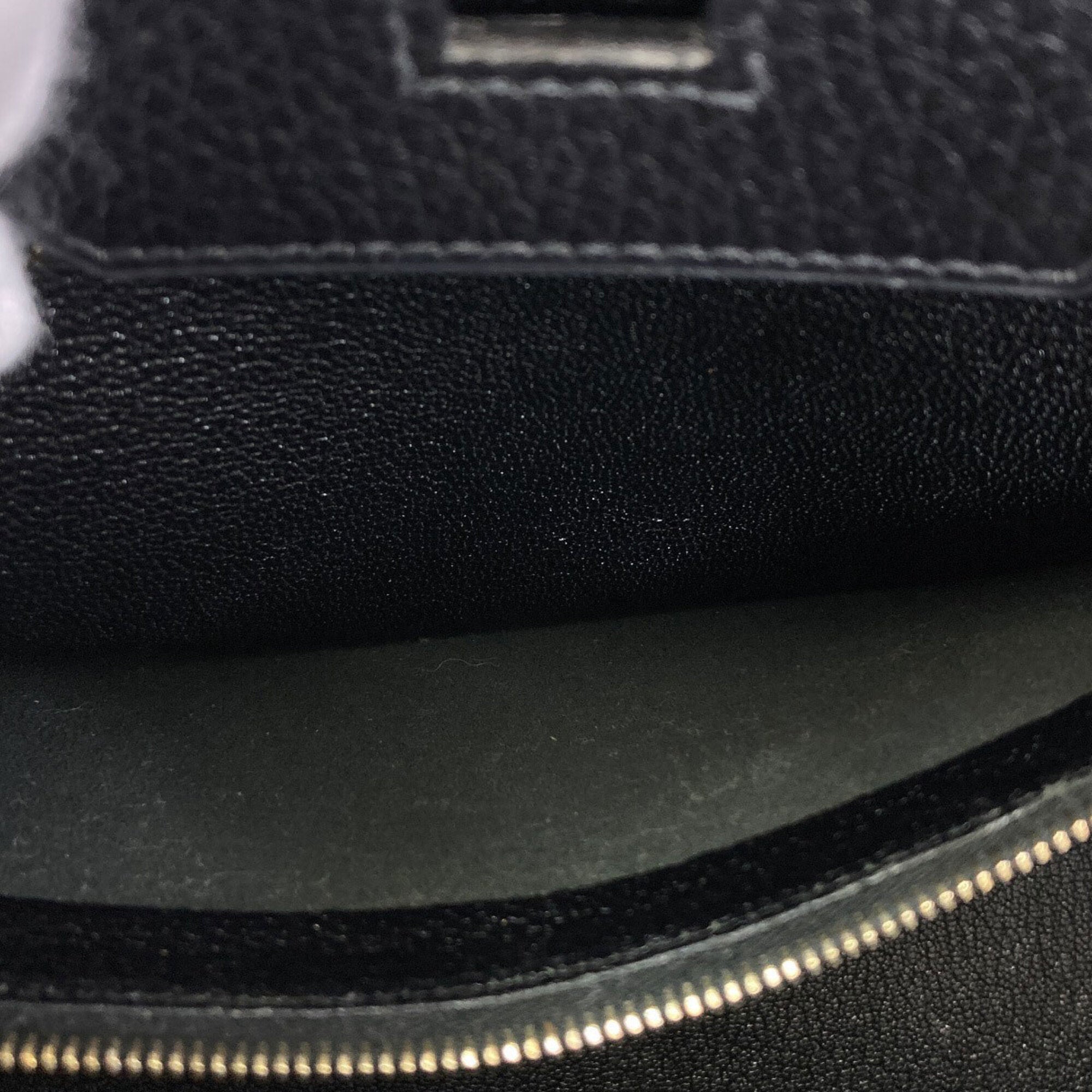 Hermes Black Ardennes Leather Handbag (Pre-Owned)