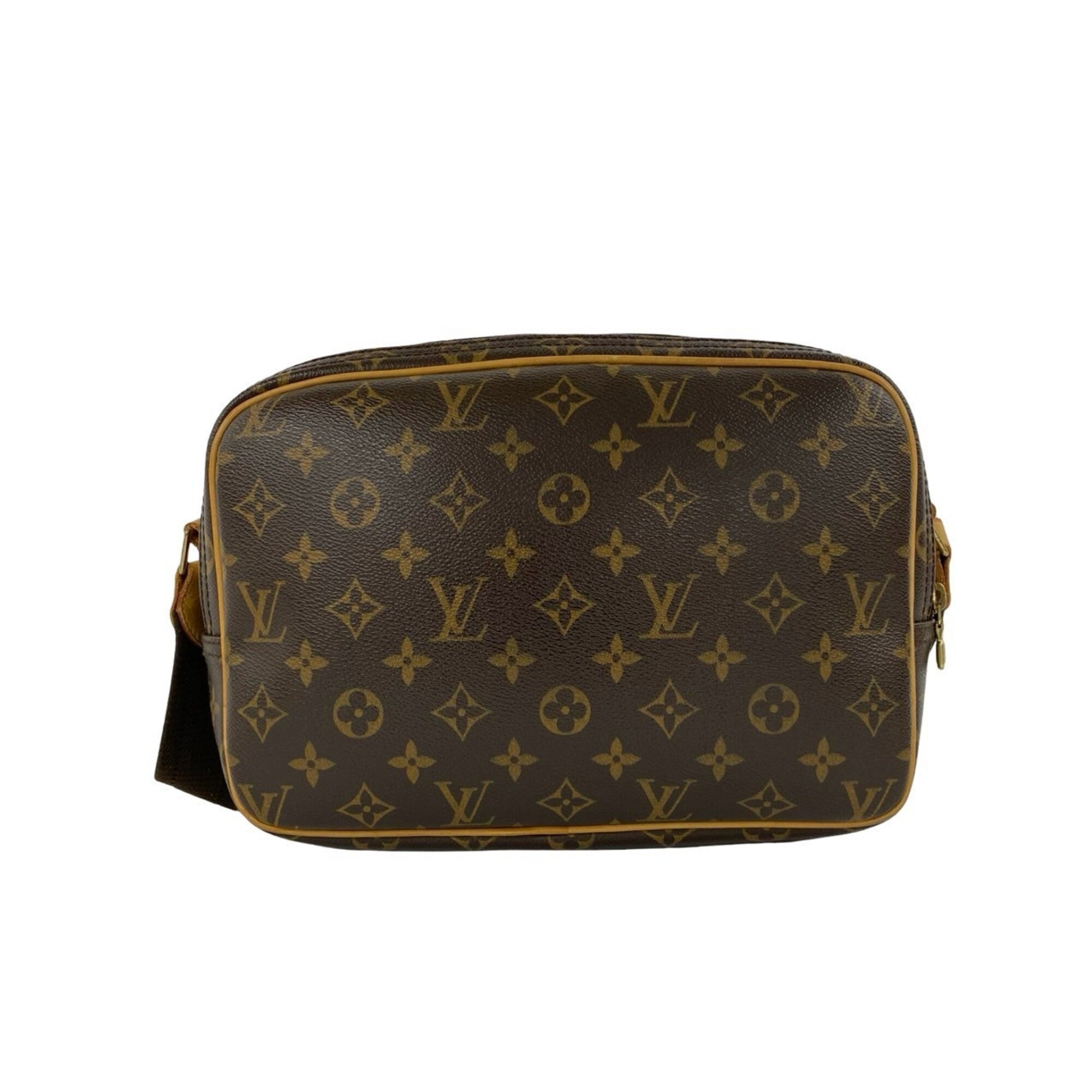 Louis Vuitton Brown Leather Pvc Pochette Shoulder Bag (Pre-Owned)