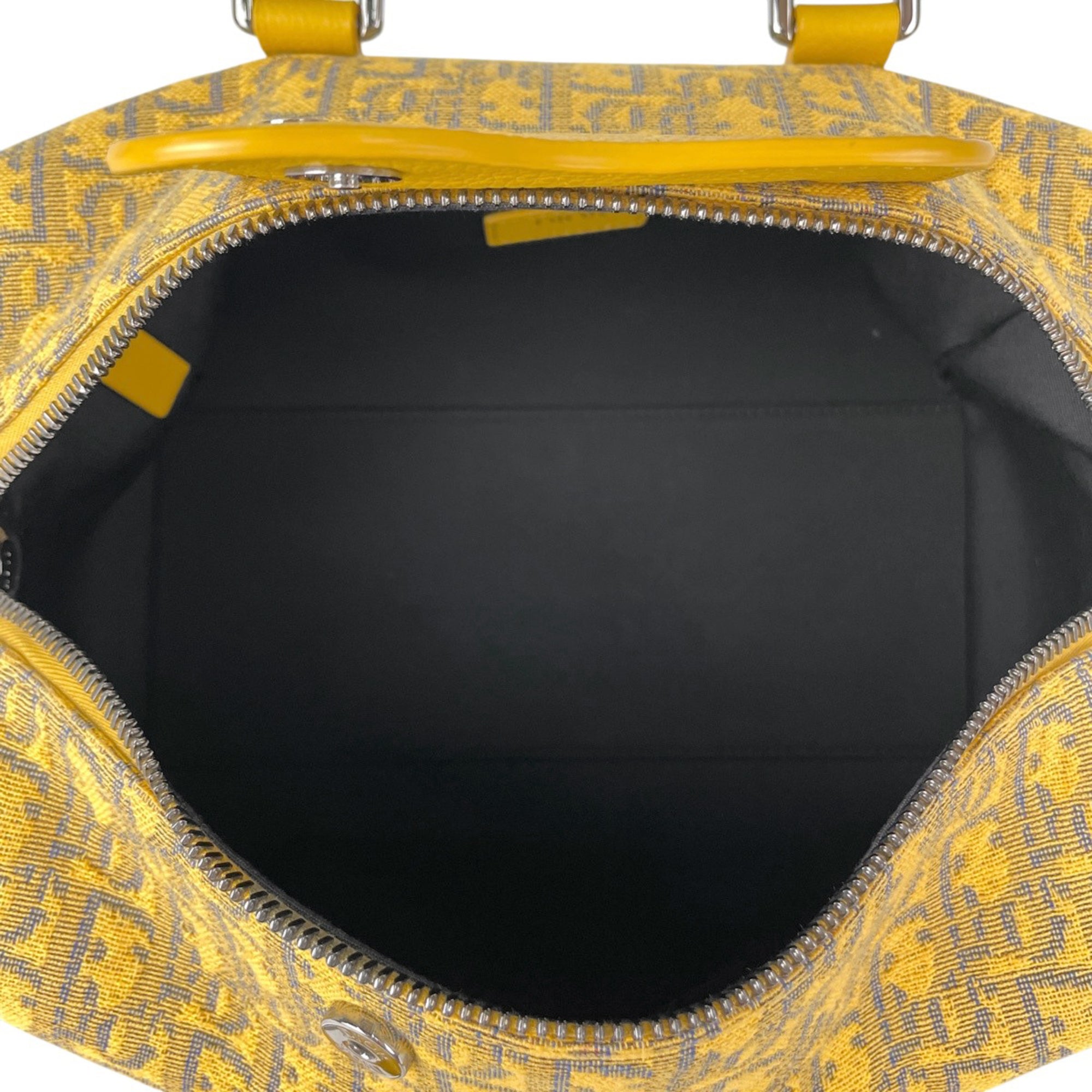 Christian Dior Yellow Trotter Leather Handbag (Pre-Owned)