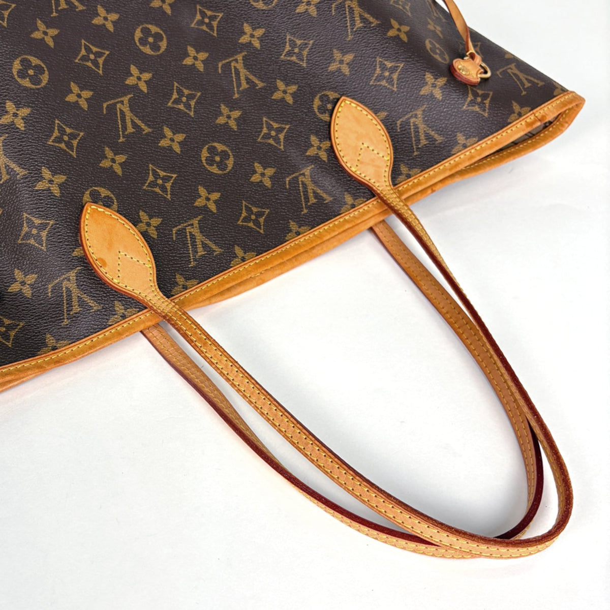 Louis Vuitton Brown Monogram Shoulder Bag Tote Bag (Pre-Owned)