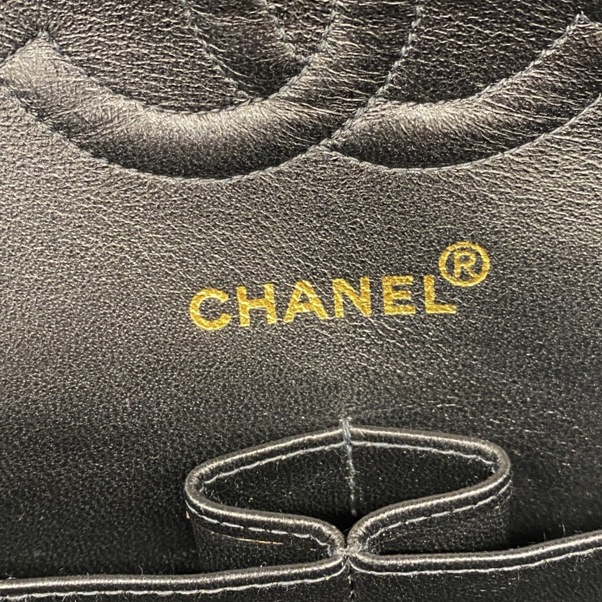 Chanel Black Denim Shoulder Bag (Pre-Owned)