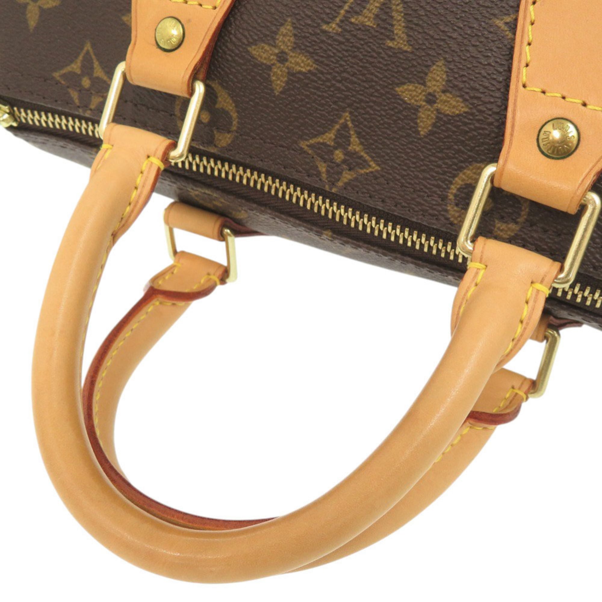 Louis Vuitton Brown Monogram Canvas Handbag (Pre-Owned)