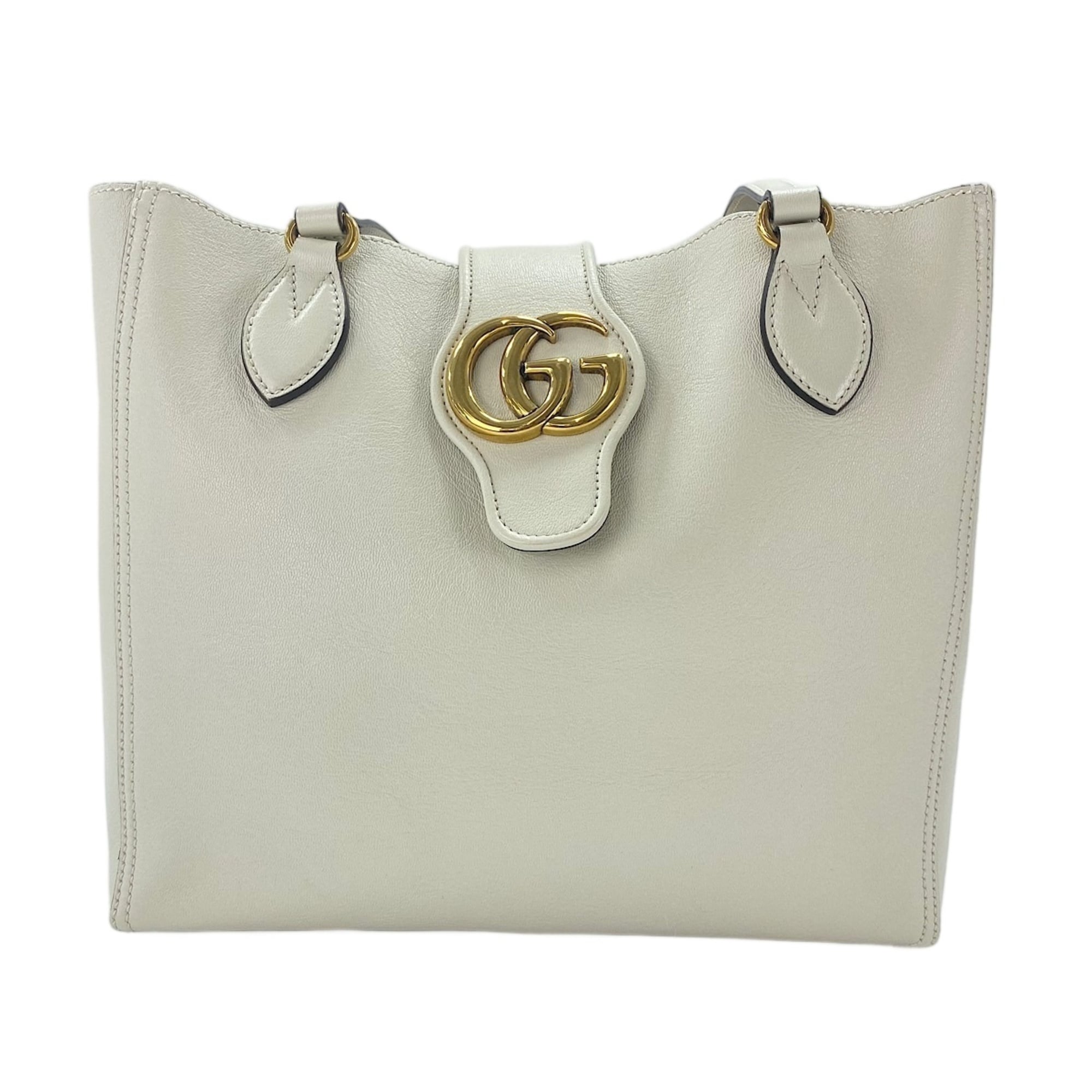Gucci Gg Marmont White Tote Bag (Pre-Owned)