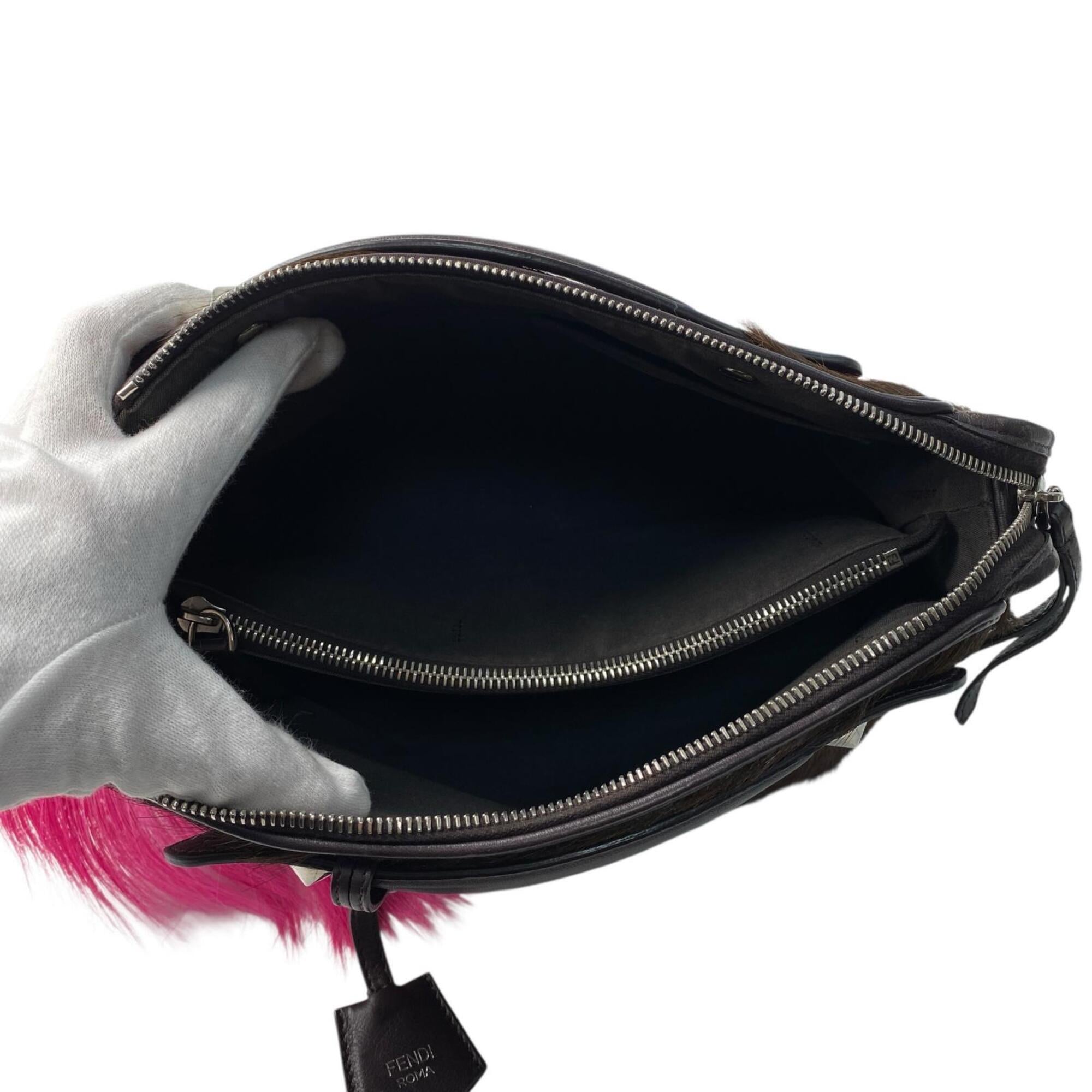 Fendi Brown Fur Shoulder Bag (Pre-Owned)