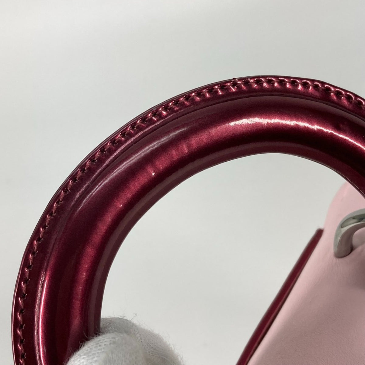 Christian Dior Pink Leather Handbag (Pre-Owned)