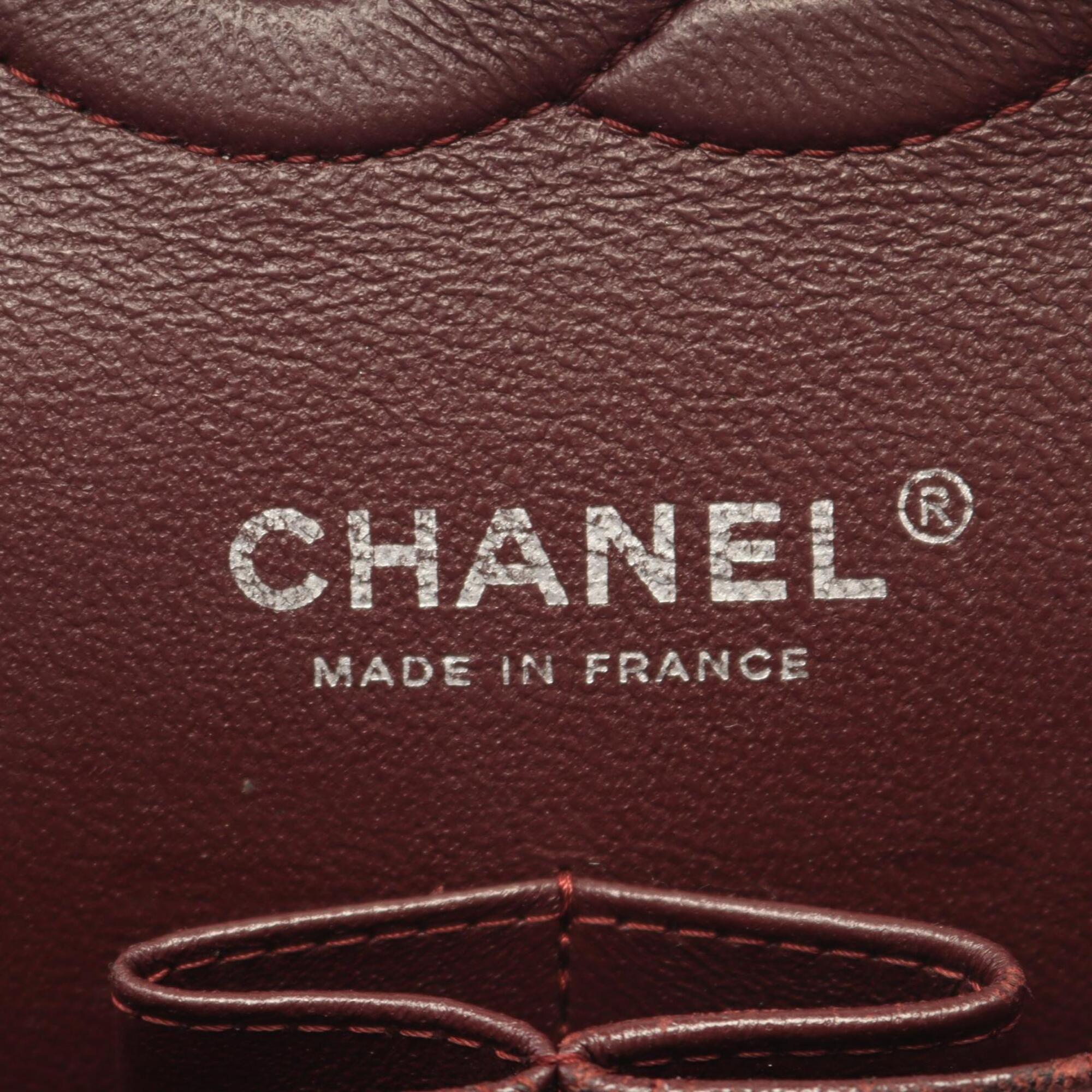Chanel Black Grained Calfskin Handbag Shoulder Bag (Pre-Owned)