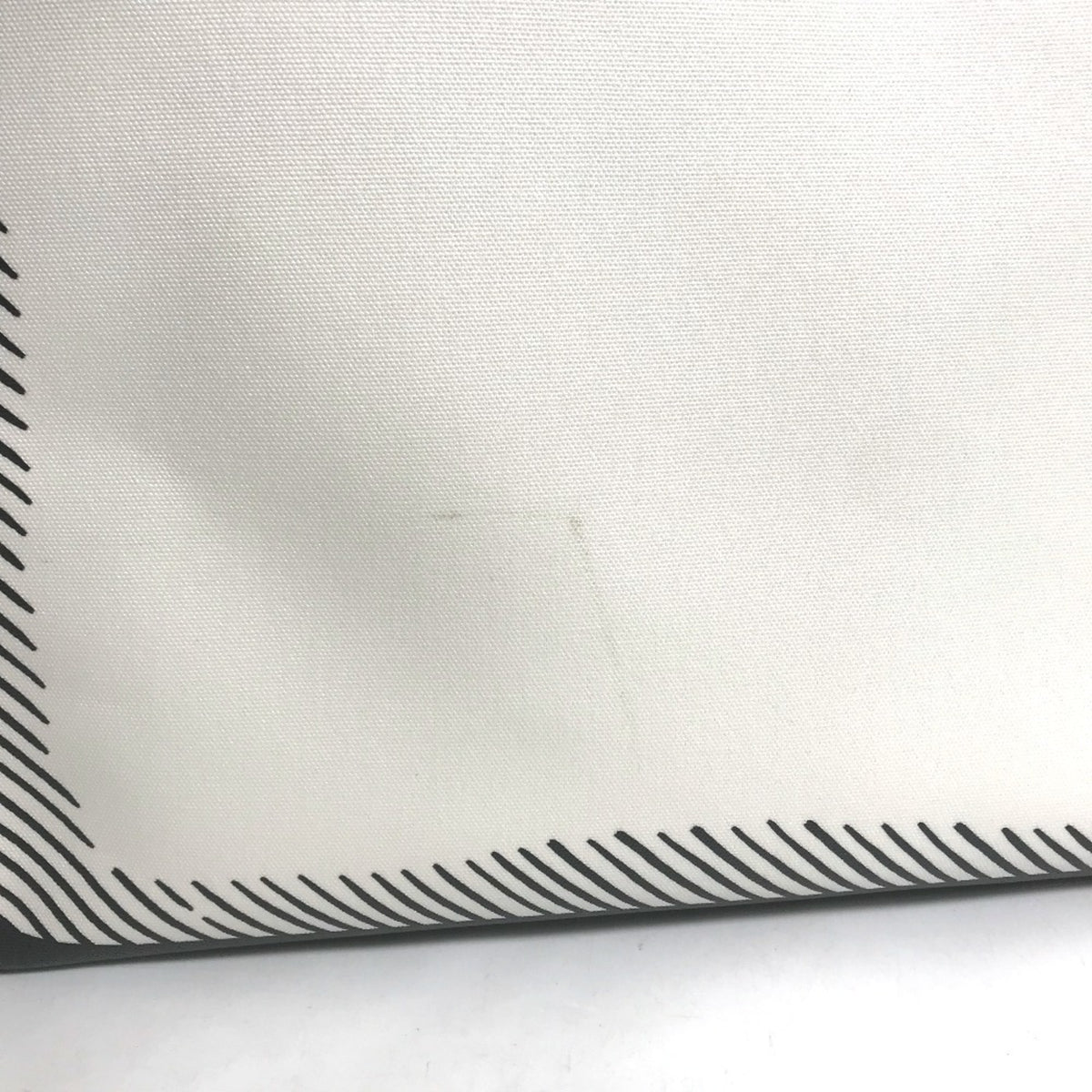 Fendi Black White Coated Canvas Handbag Tote Bag (Pre-Owned)