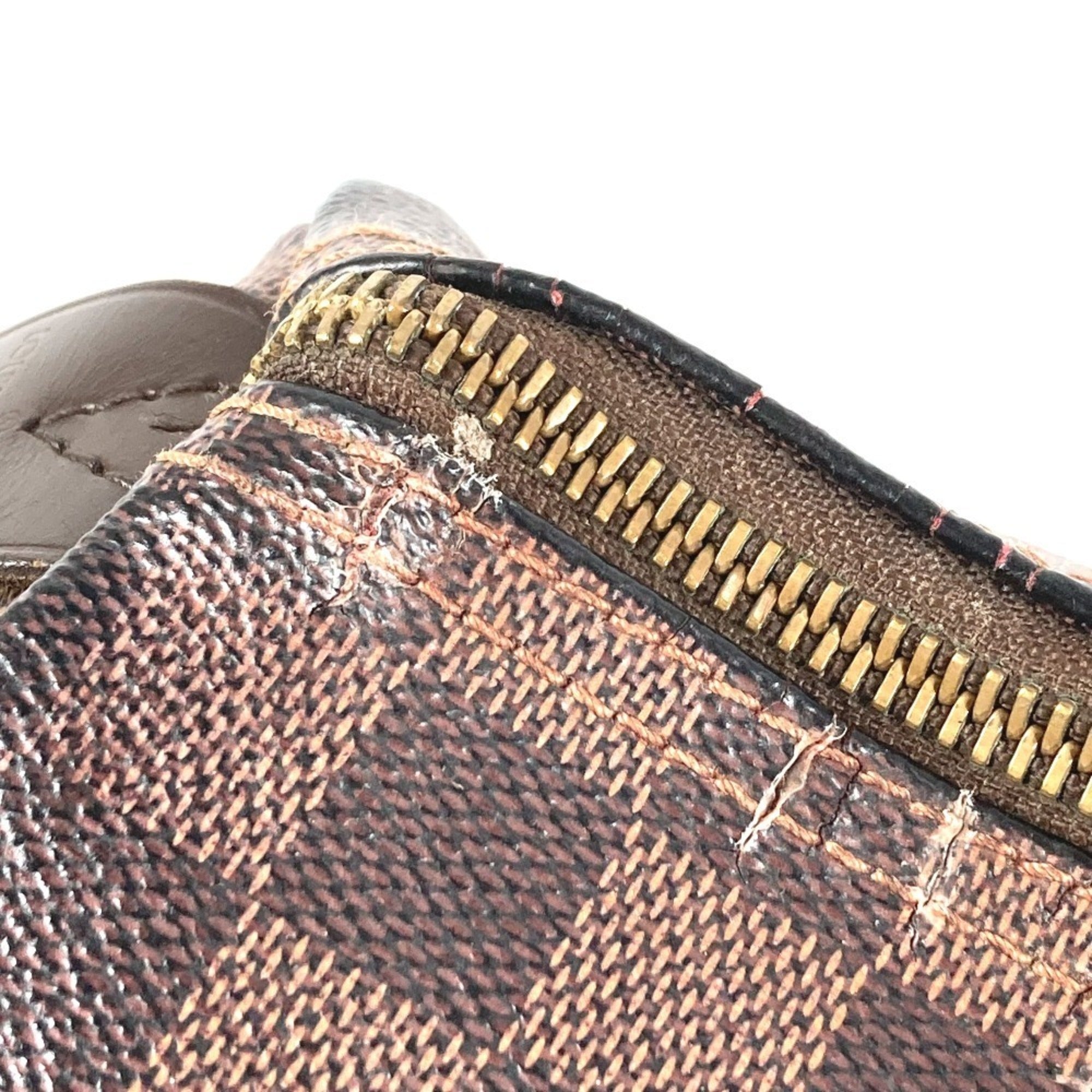 Louis Vuitton Brown Damier Canvas Boston Bag Handbag (Pre-Owned)
