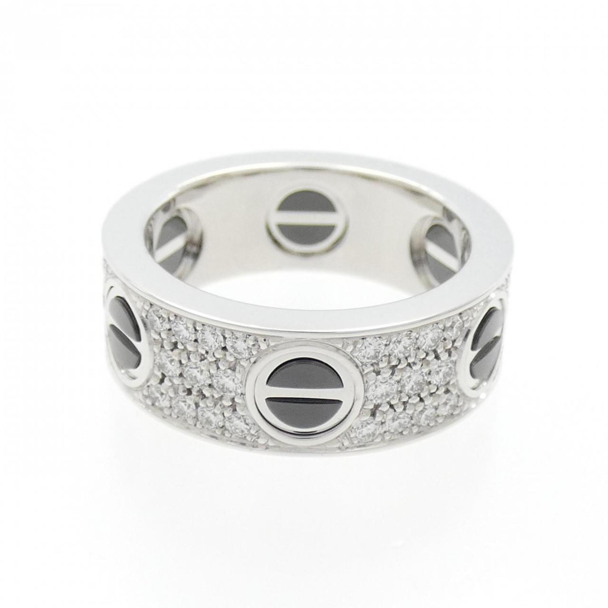 Cartier White Gold White Gold (18K) Band Ring (Pre-Owned)