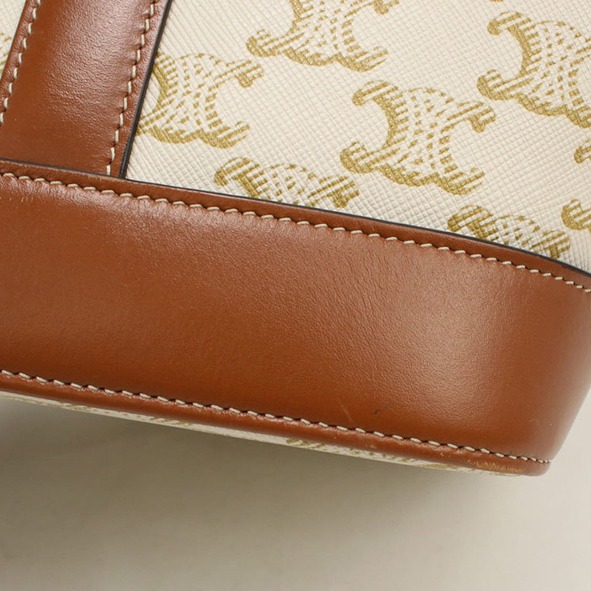 Celine White Pvc Shoulder Bag (Pre-Owned)
