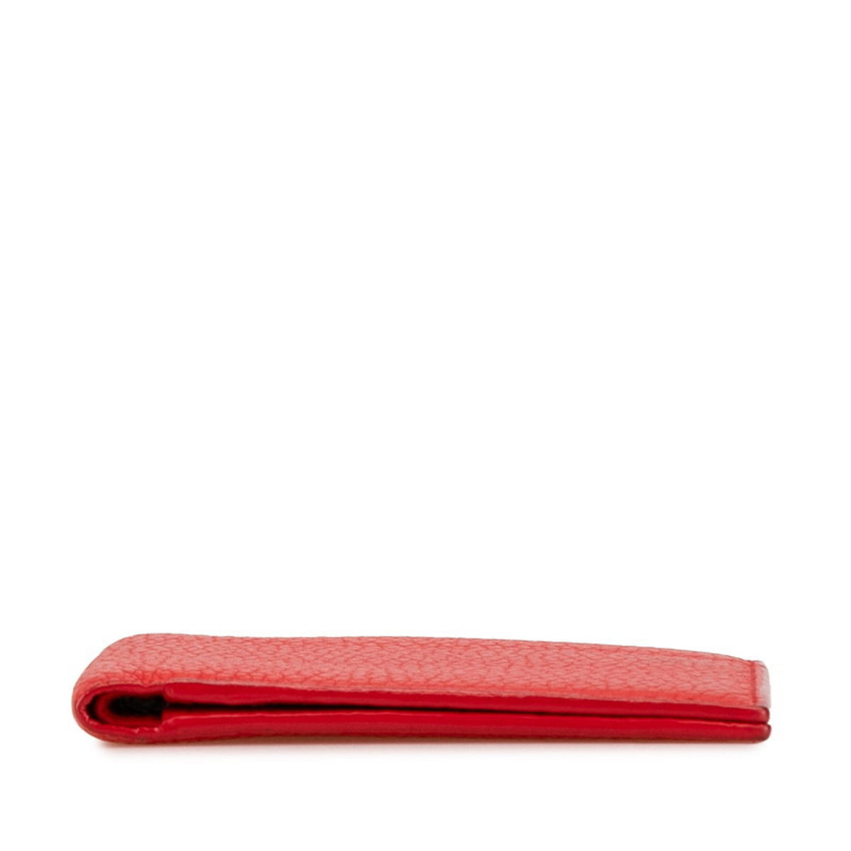 Bottega Veneta Red Color Leather Wallet (Bi-Fold) (Pre-Owned)