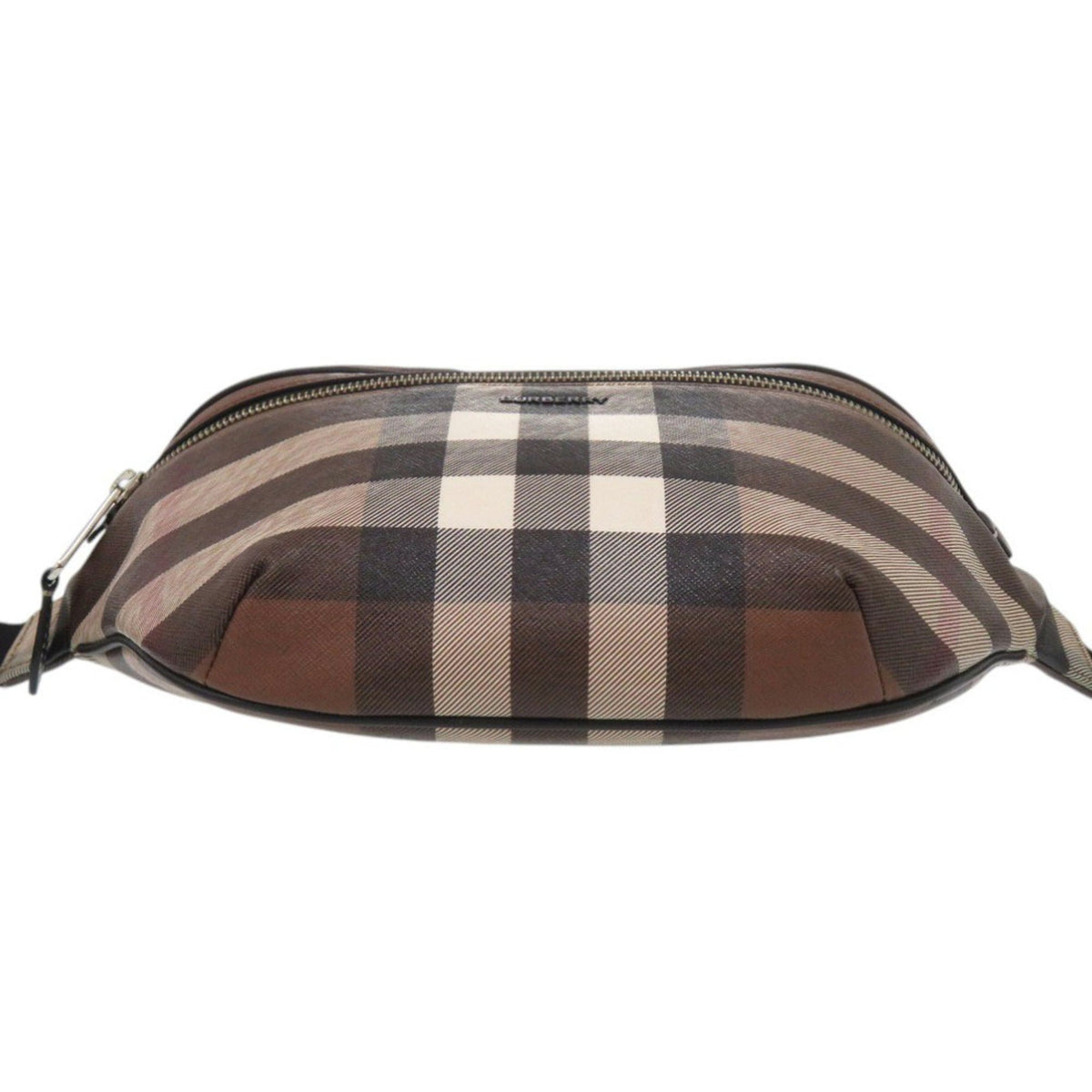 Burberry Brown Pvc Fanny Pack (Pre-Owned)
