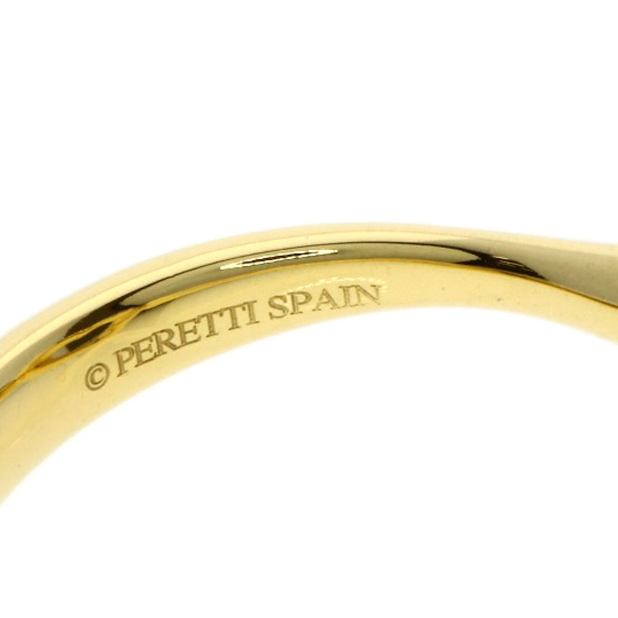 Tiffany Open Heart Yellow Gold (18K) Band Ring (Pre-Owned)