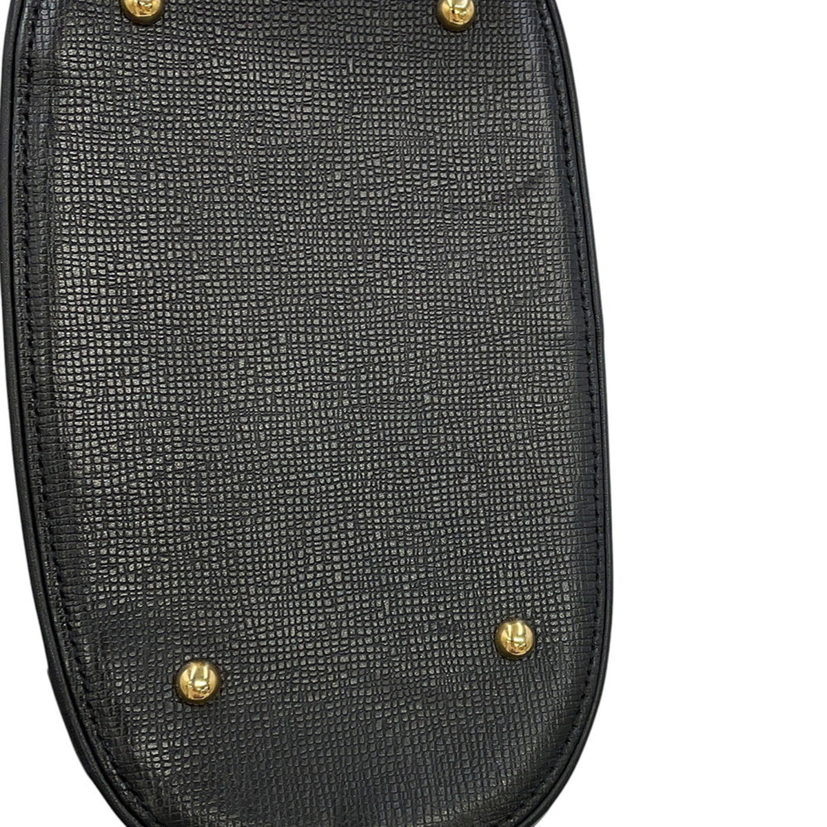Mcm Black Leather Handbag (Pre-Owned)