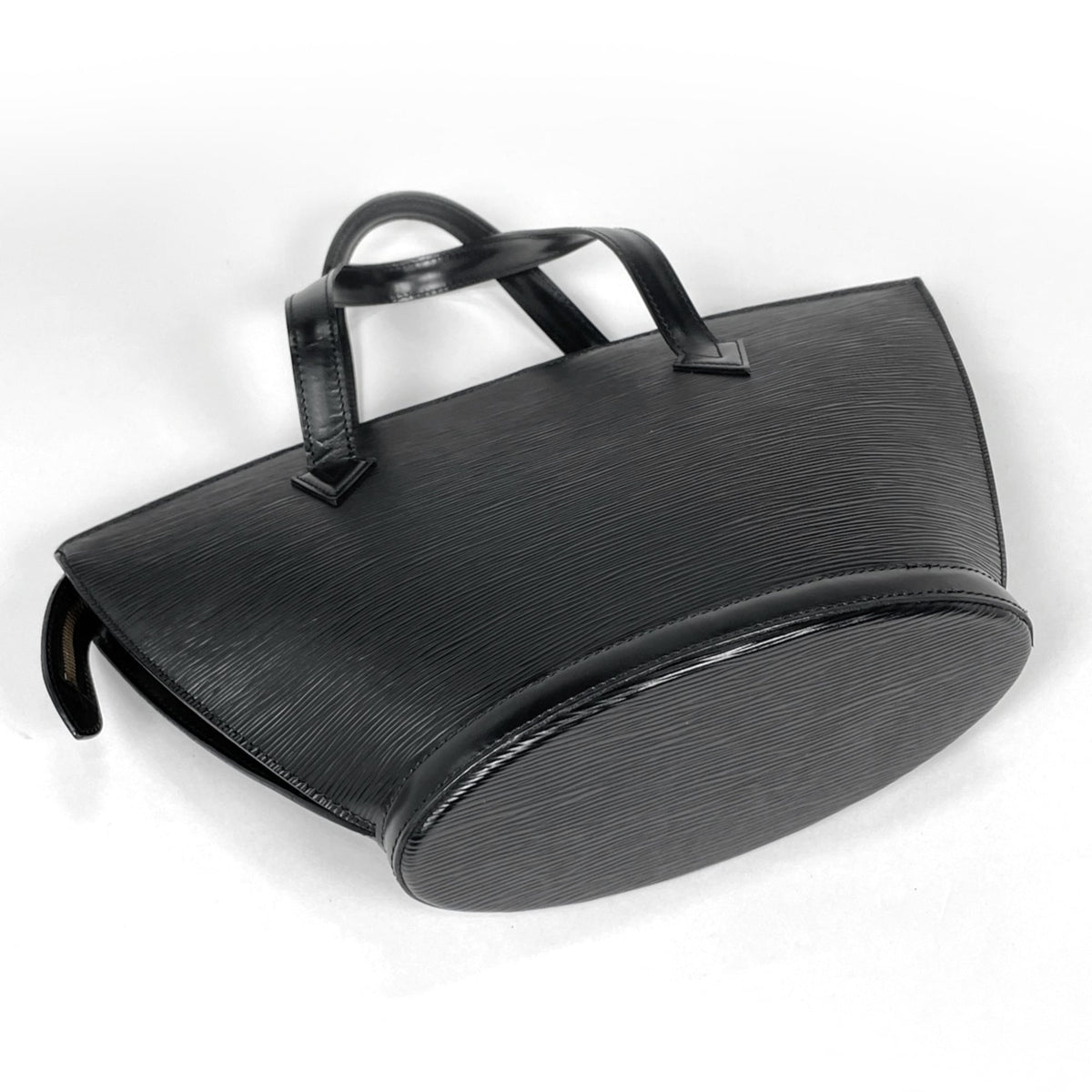 Louis Vuitton Black Noir Epi Leather Handbag (Pre-Owned)