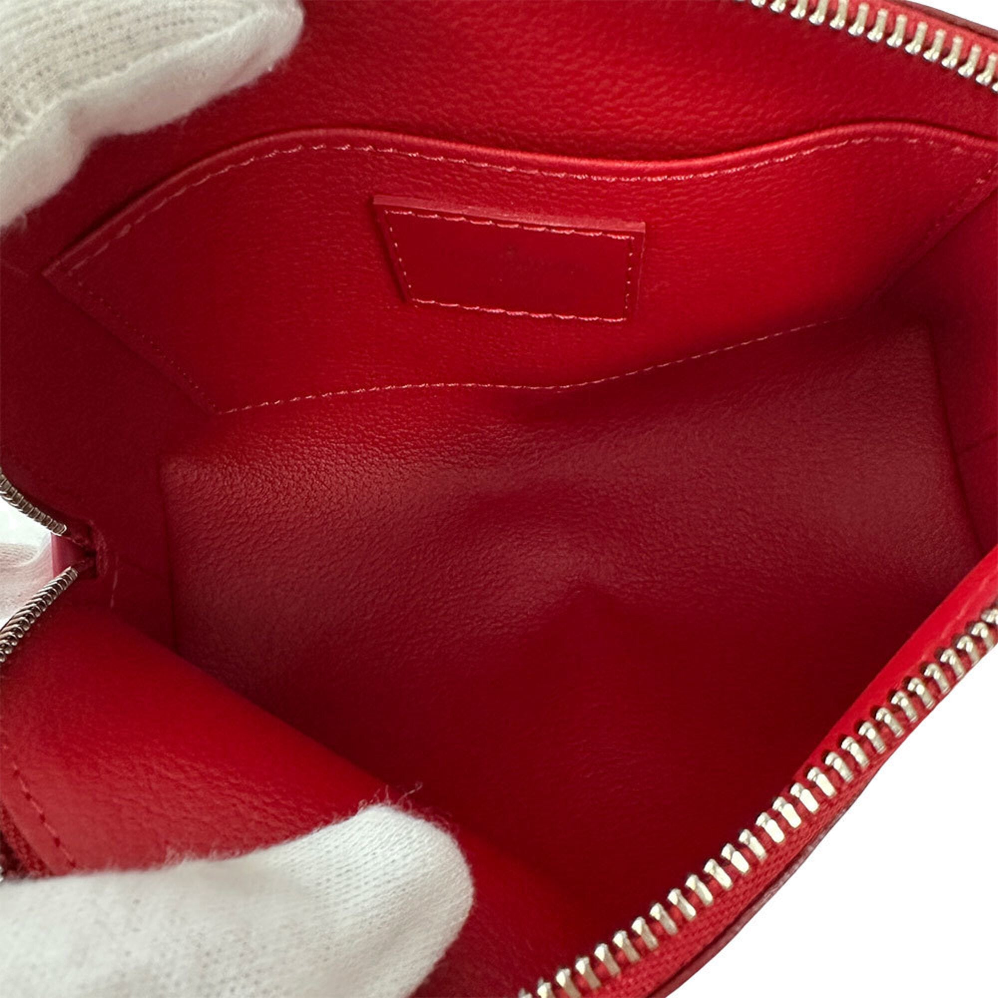 Louis Vuitton Epi Castilian Red Epi Leather Pochette Pouch (Pre-Owned)