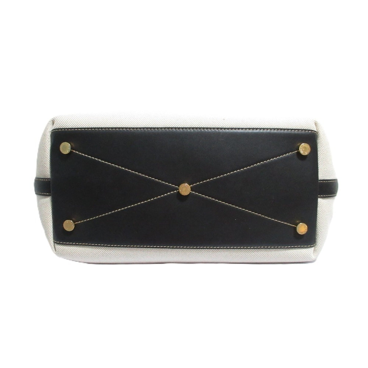 Stella Mccartney Beige Black Tote Bag (Pre-Owned)