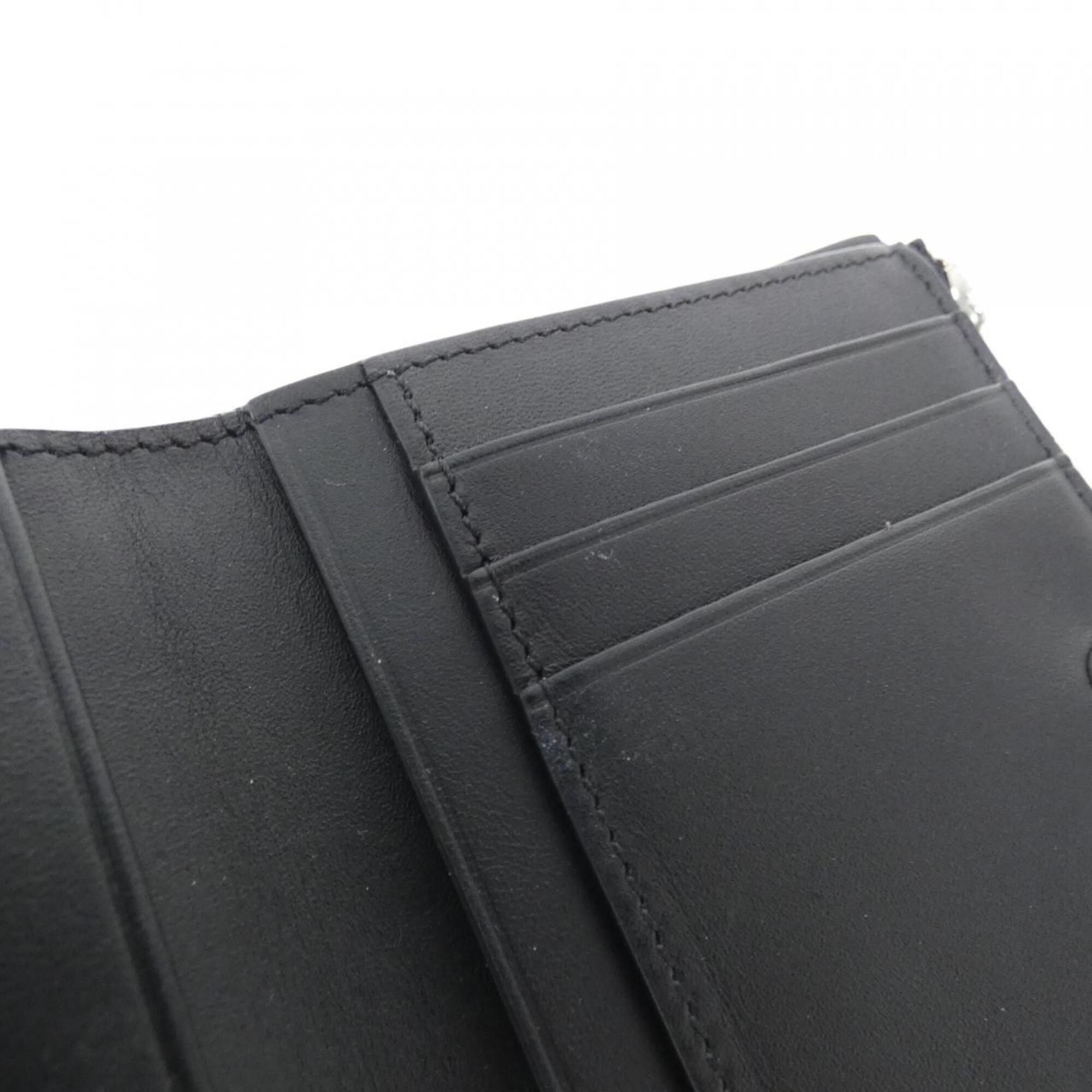 Loewe Black Leather Wallet (Bi-Fold) (Pre-Owned)