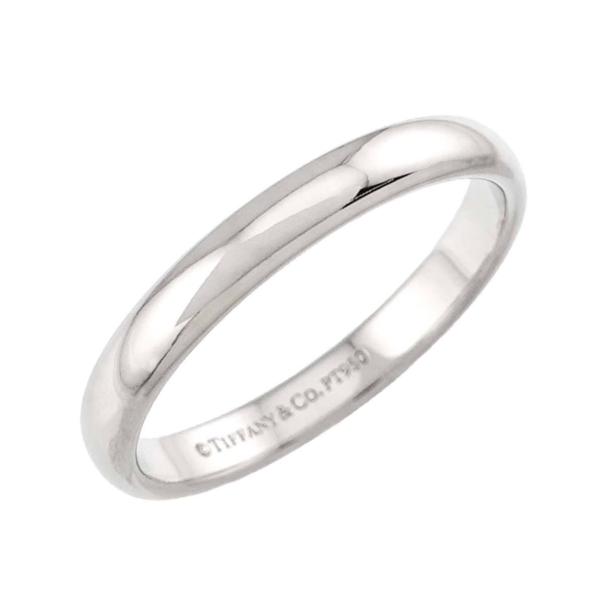 Tiffany Platinum 950 Band Ring (Pre-Owned)
