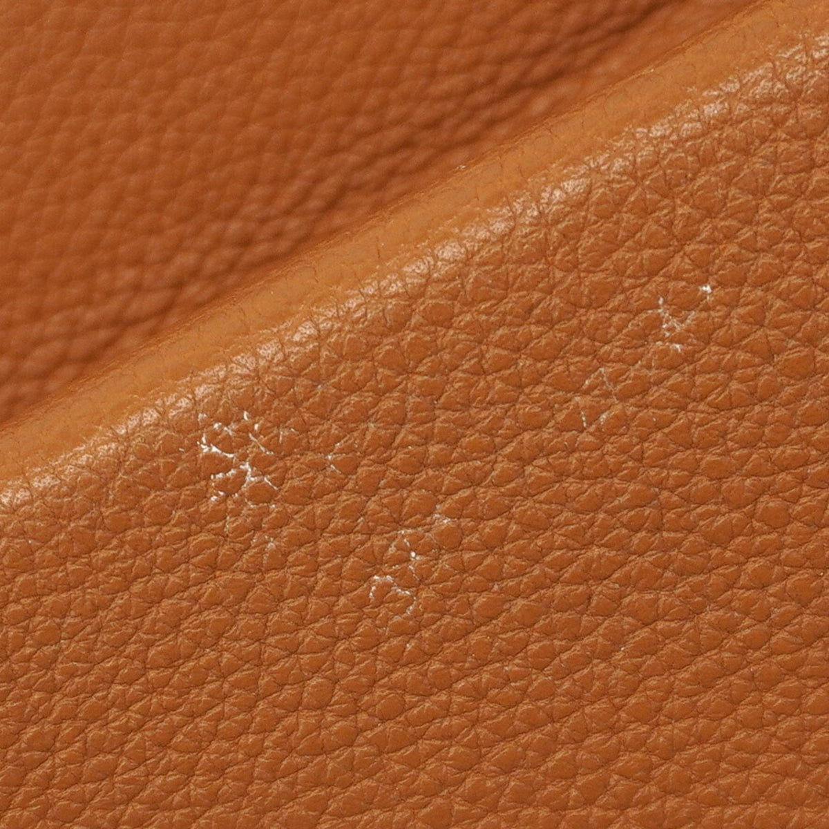 Hermes Gold Togo Leather Shoulder Bag (Pre-Owned)