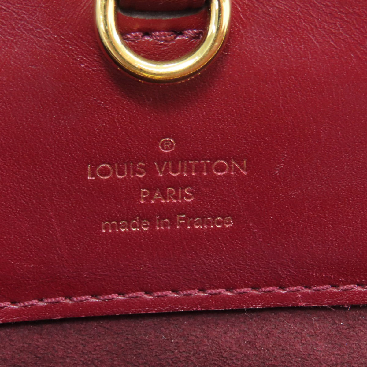Louis Vuitton Bordeaux Brown Monogram Handbag (Pre-Owned)