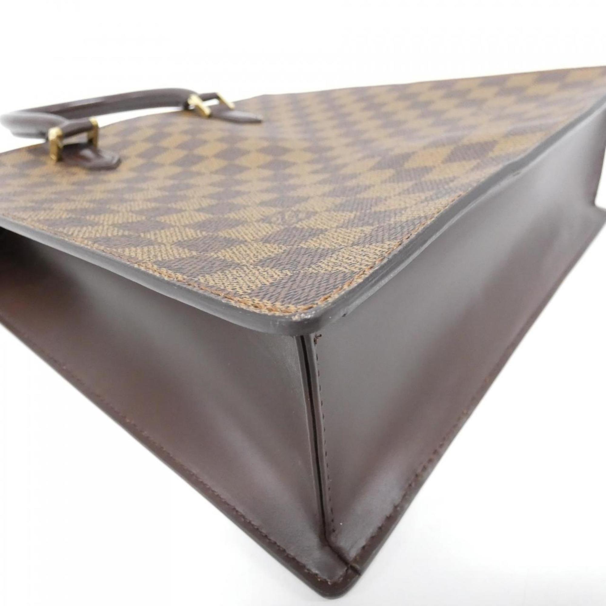 Louis Vuitton Ebene Coated Canvas Handbag (Pre-Owned)