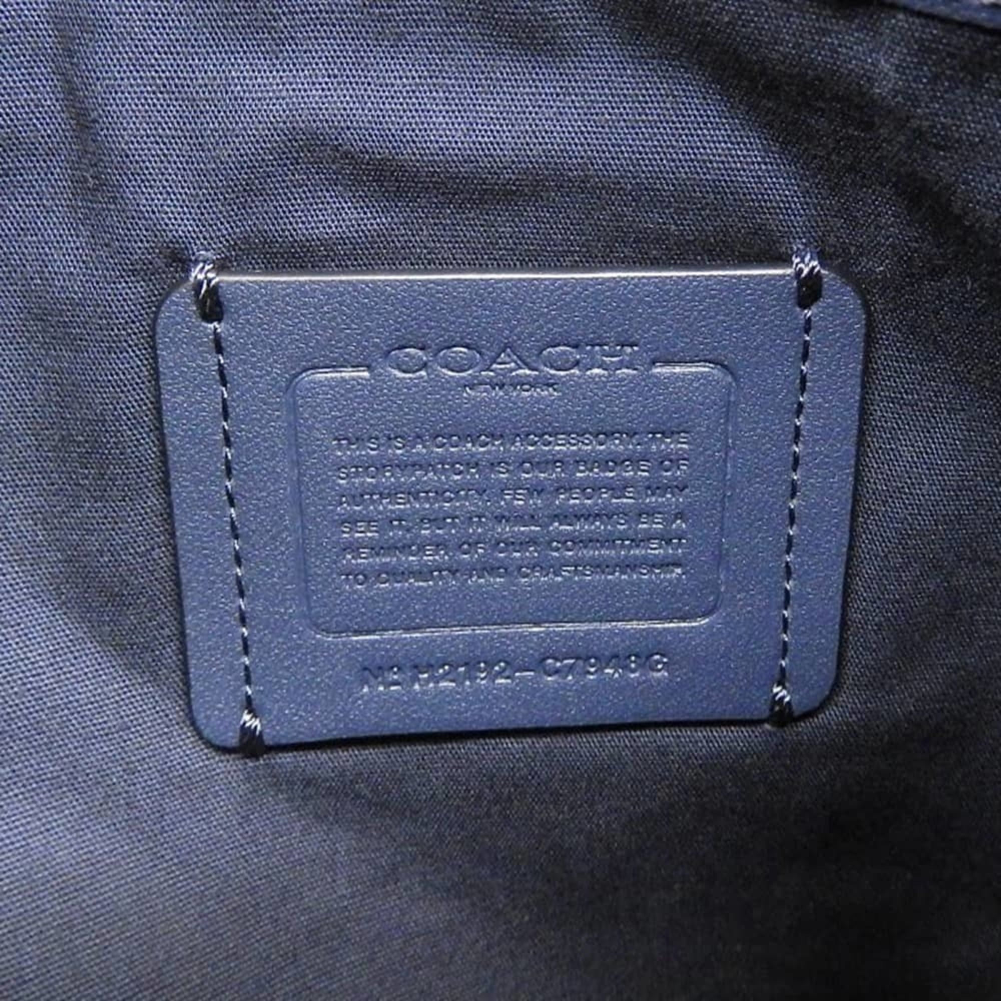 Coach Green Canvas Clutch Bag (Pre-Owned)