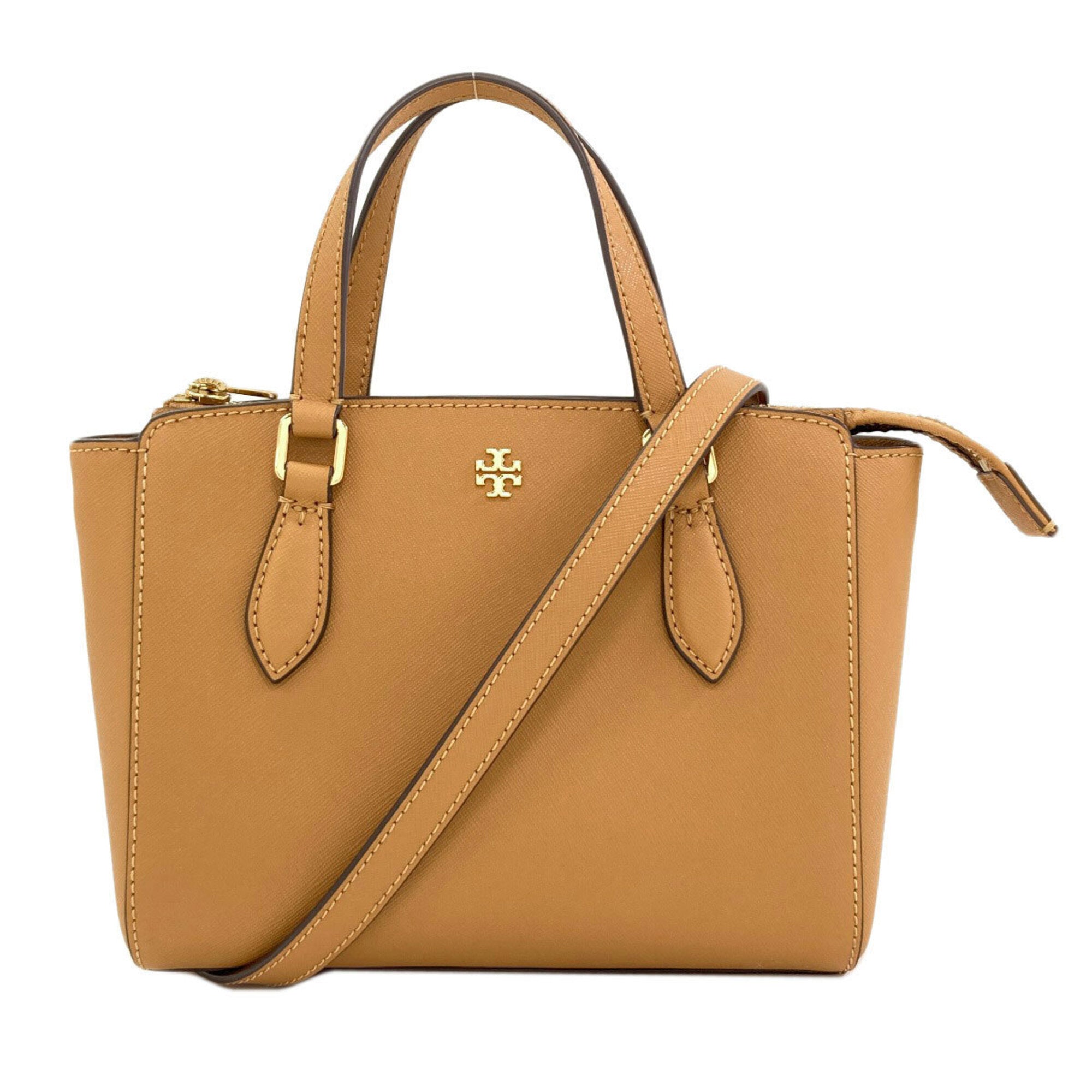 Tory Burch Brown Leather Handbag (Pre-Owned)