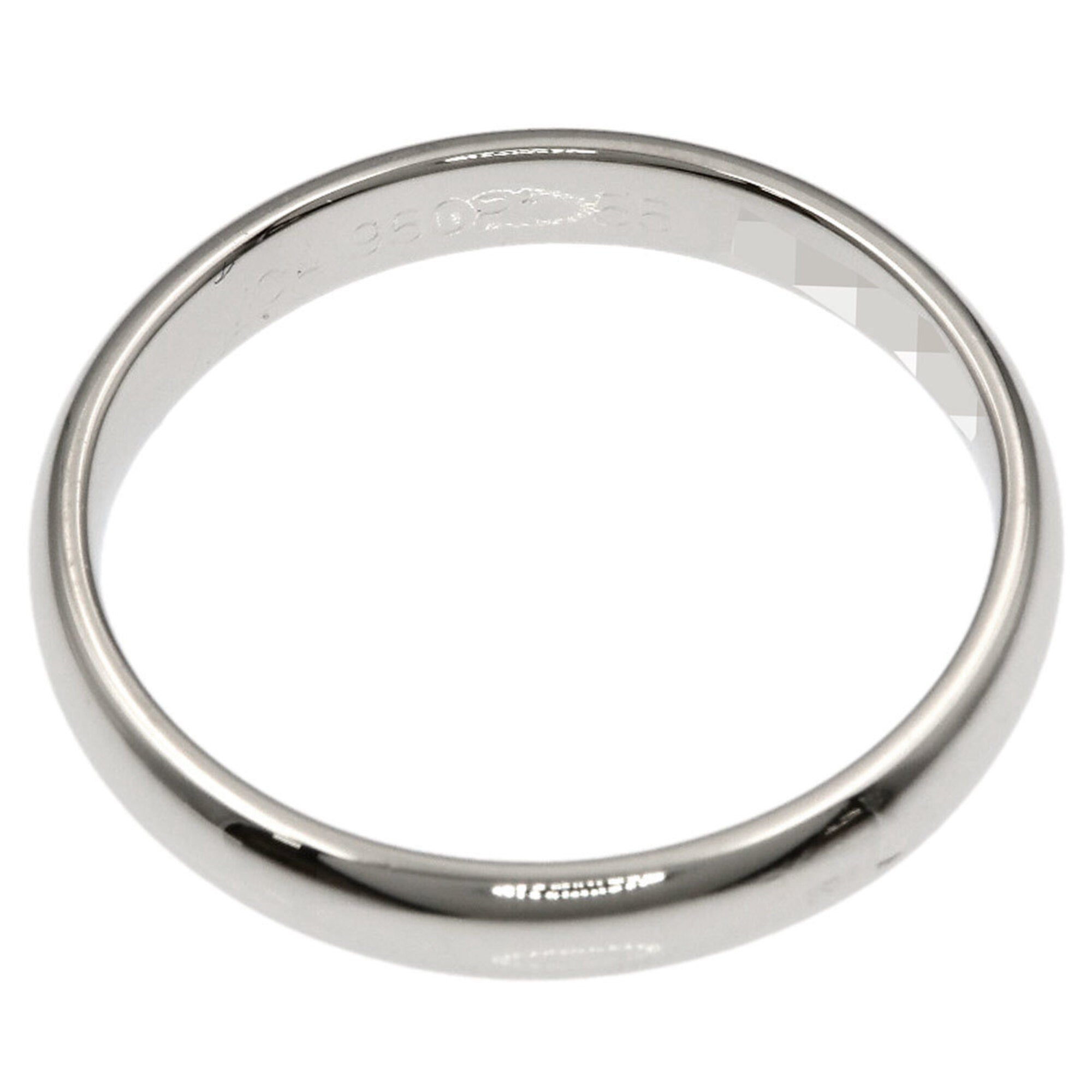 Van Cleef & Arpels Platinum 950 Band Ring (Pre-Owned)