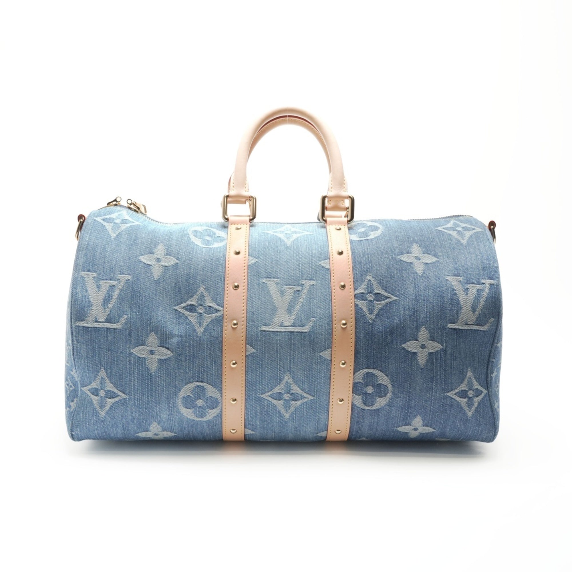 Louis Vuitton Navy Boston Bag (Pre-Owned)