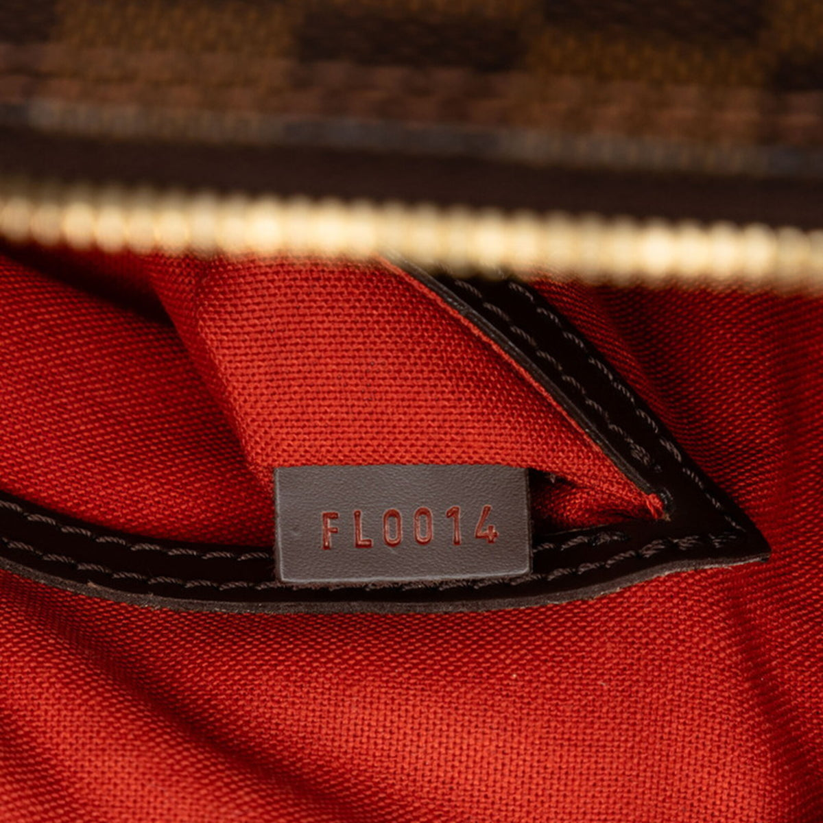 Louis Vuitton Damier Brown Pvc Leather Handbag (Pre-Owned)