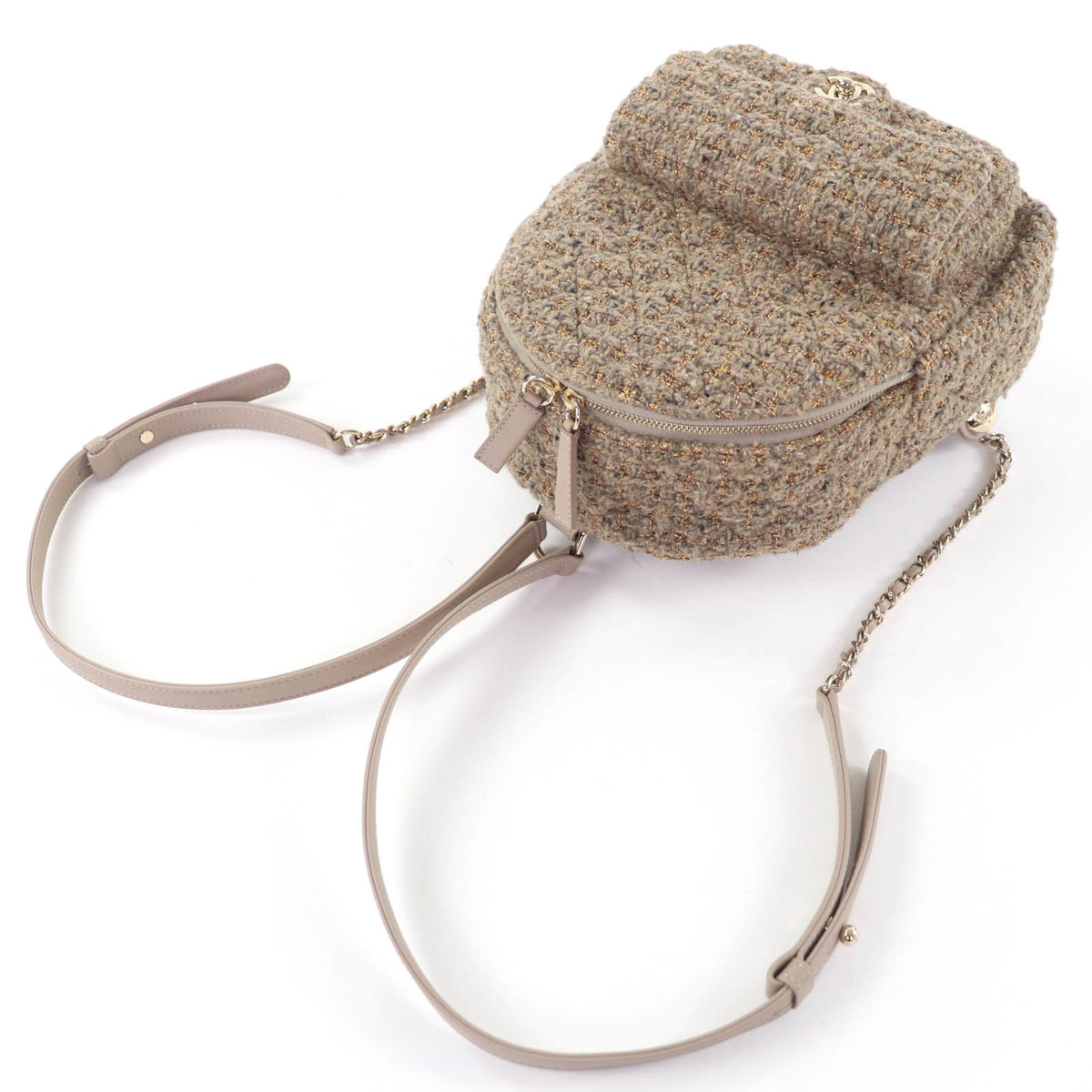 Chanel Brown Backpack (Pre-Owned)