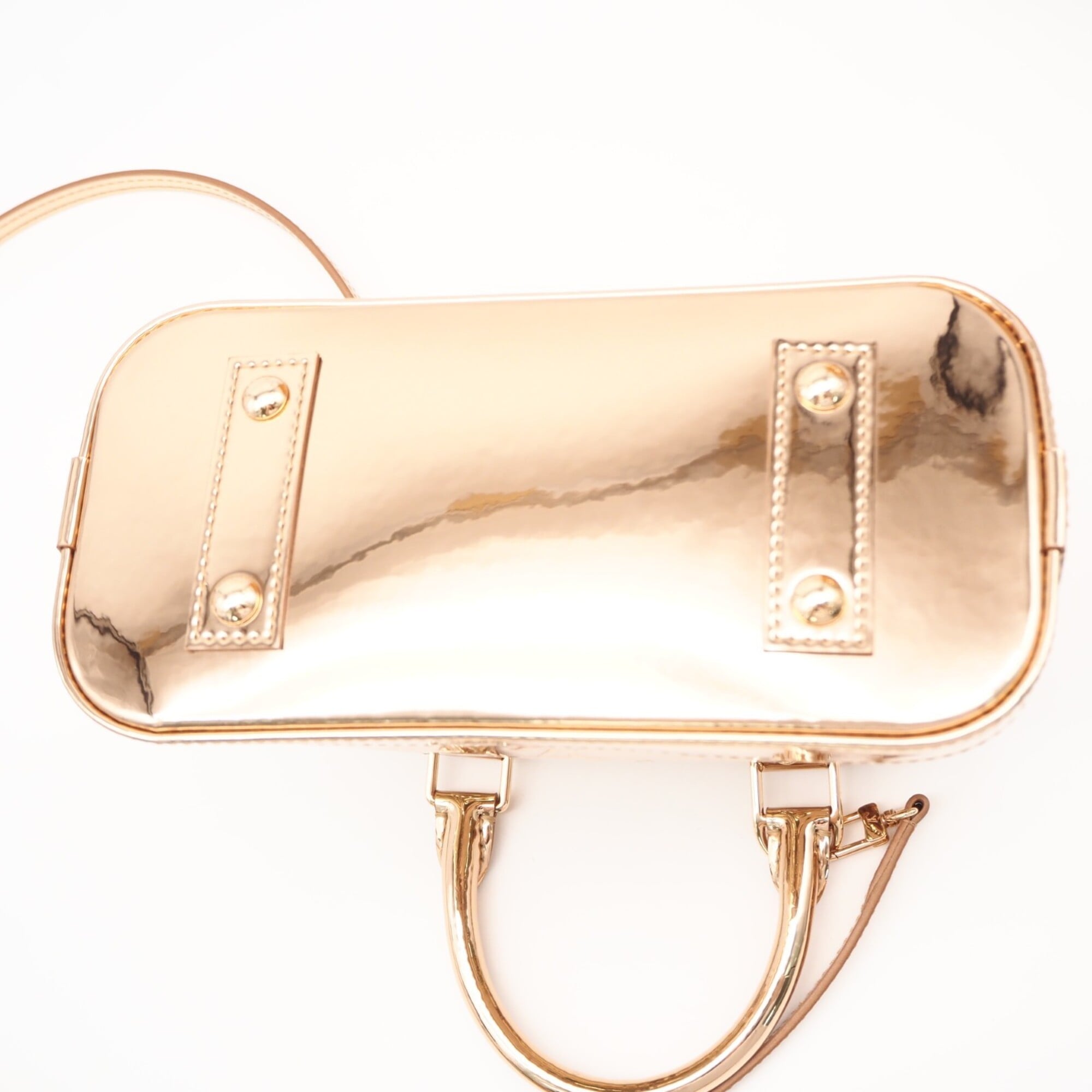 Louis Vuitton Bronze Coated Canvas Handbag (Pre-Owned)