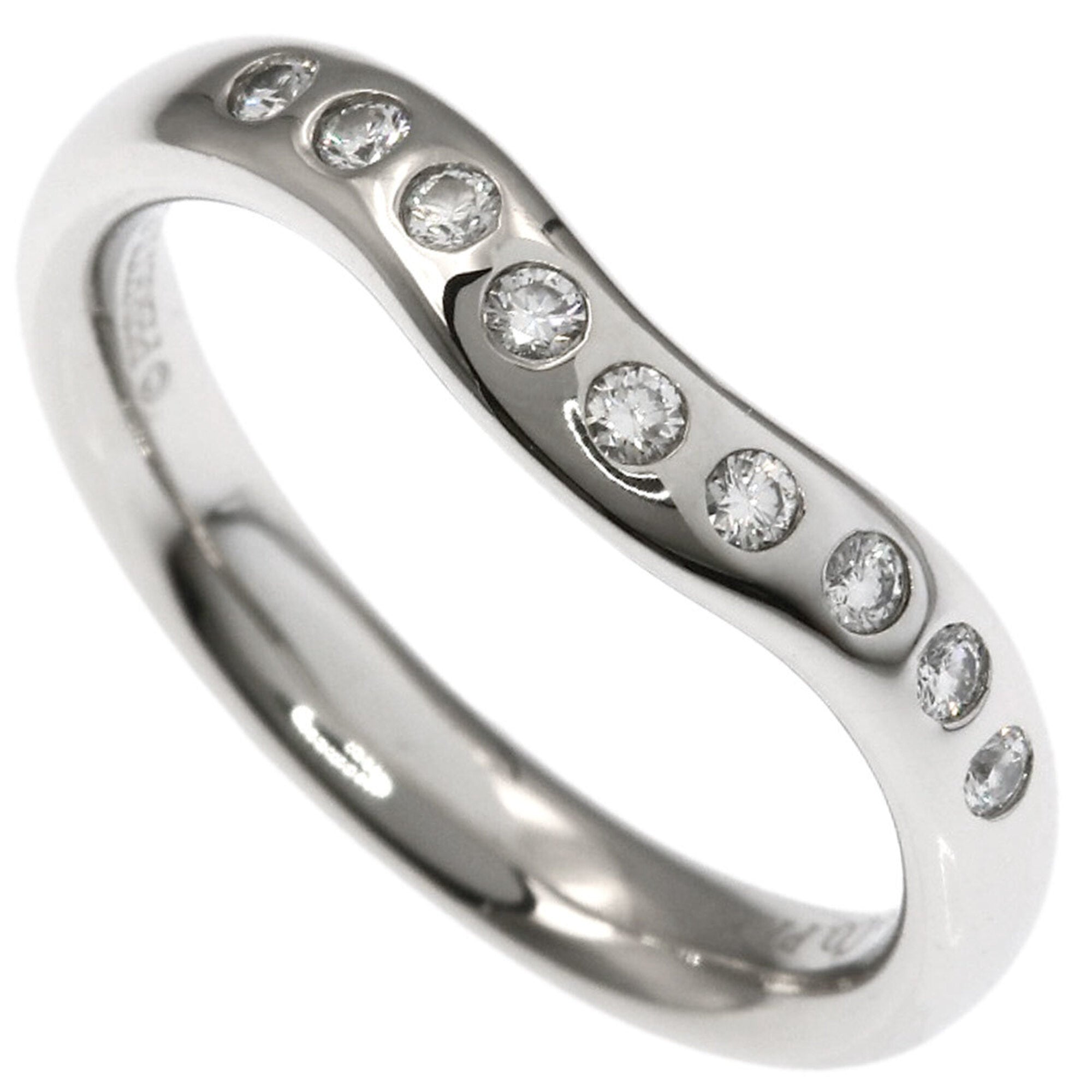 Tiffany Platinum 950 Band Ring (Pre-Owned)