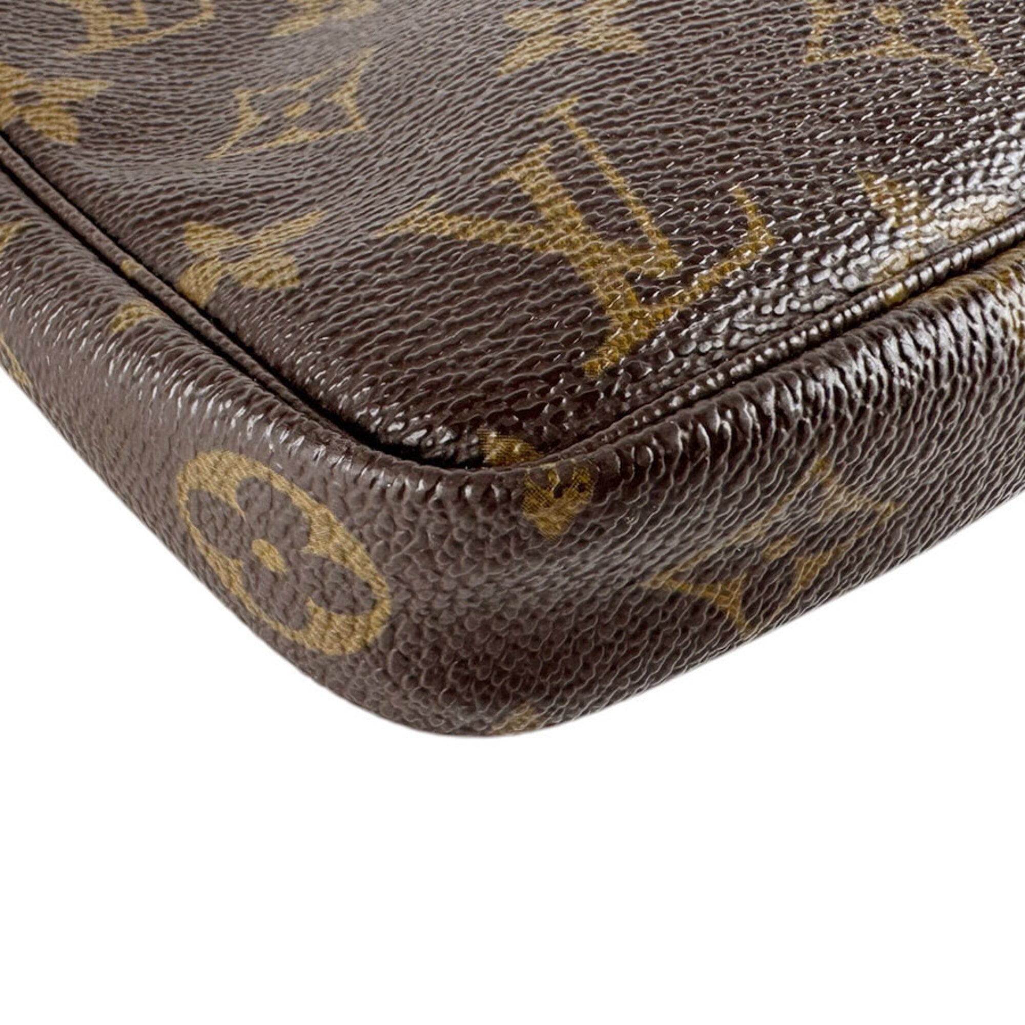 Louis Vuitton Brown Monogram Monogram Handbag Pochette (Pre-Owned)