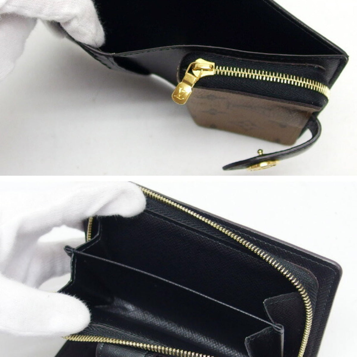 Louis Vuitton Monogram Reverse Galle Monogram Reverse Monogram Reverse Wallet (Bi-Fold) (Pre-Owned)