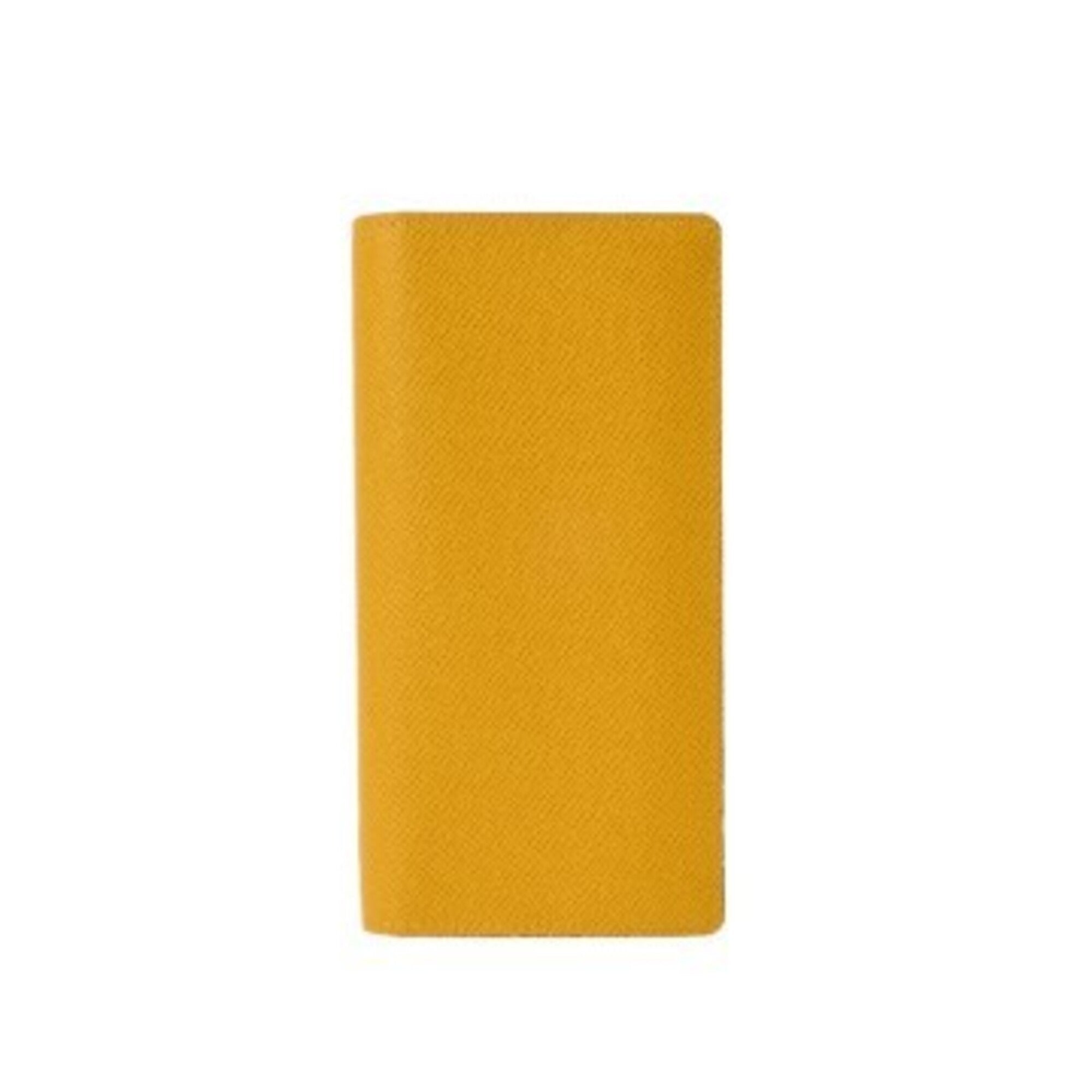 Louis Vuitton Taiga Jaune Leather Long Wallet (Bi-Fold) (Pre-Owned)