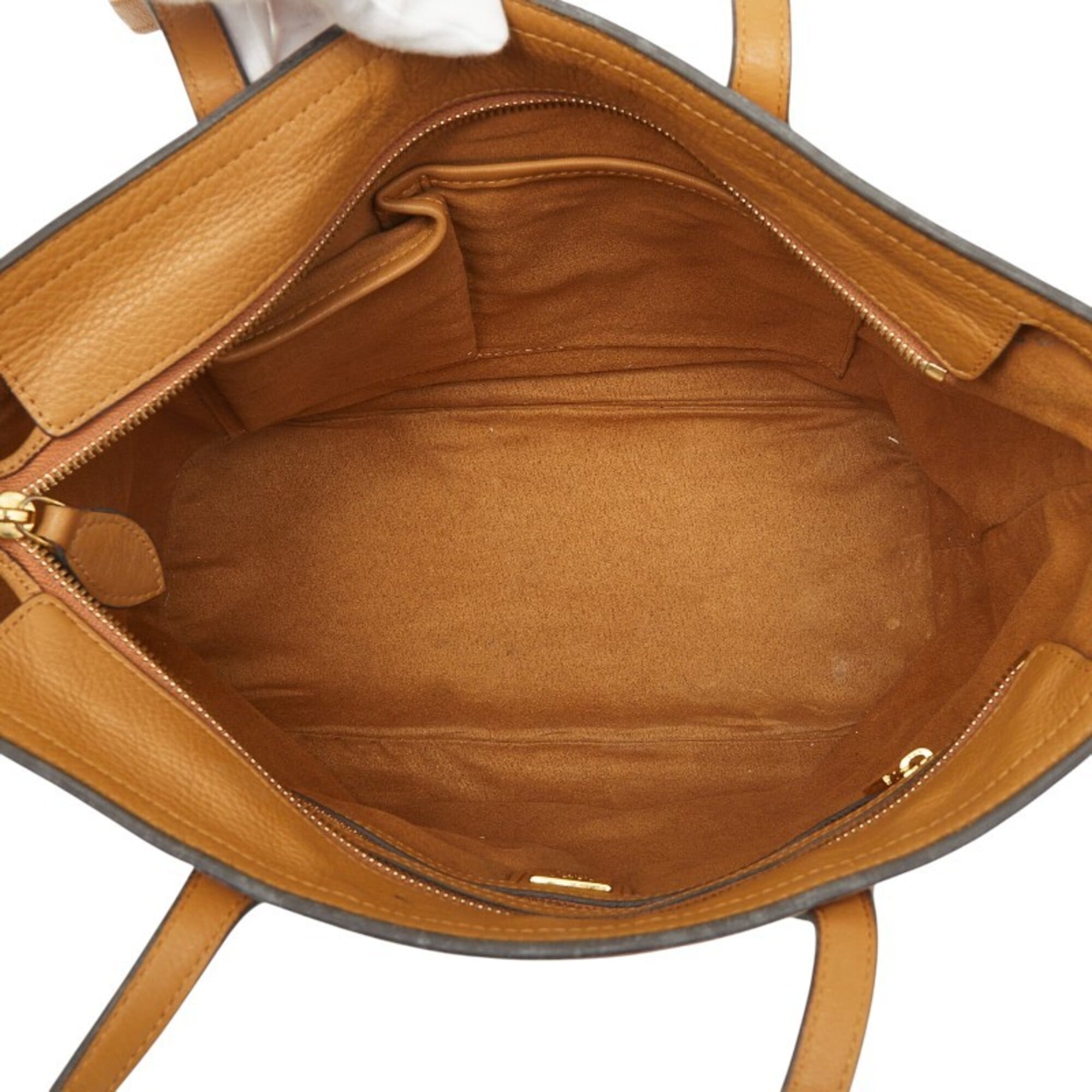 Mcm Visetos Brown Pvc Leather Shoulder Bag Tote Bag (Pre-Owned)