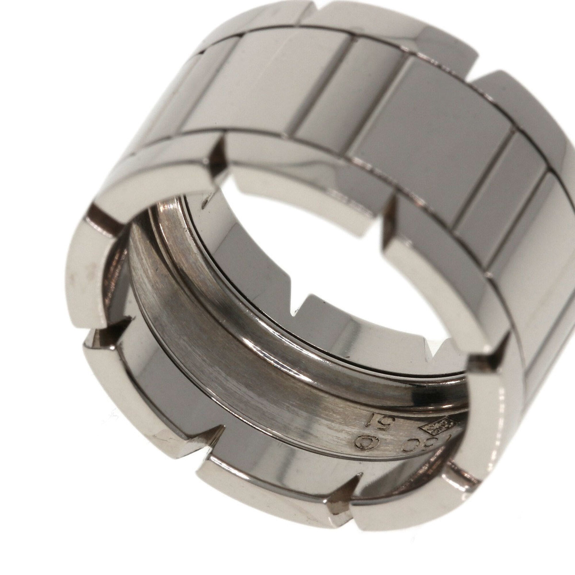 Cartier White Gold White Gold (18K) Band Ring (Pre-Owned)