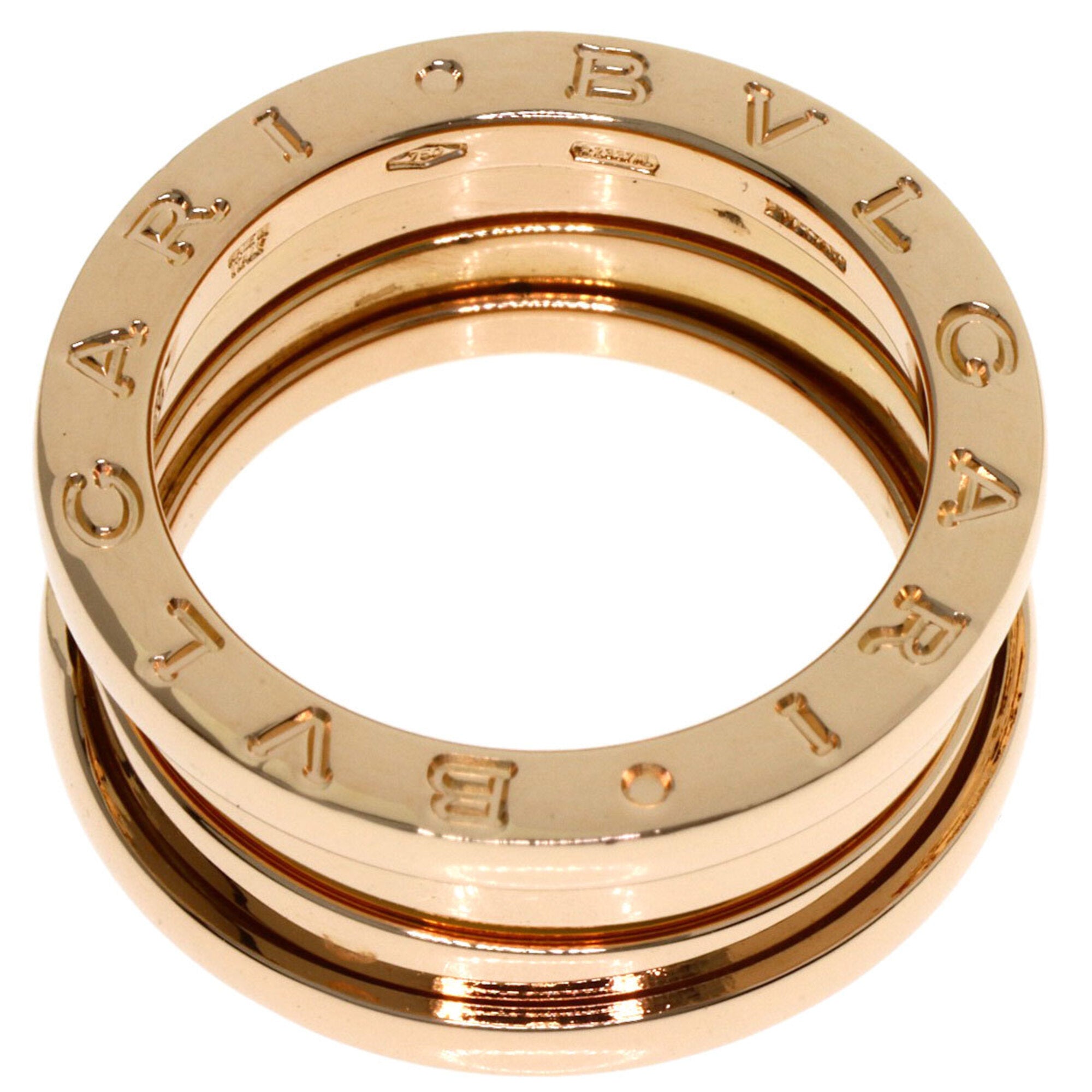 Bvlgari Pink Gold Pink Gold (18K) Band Ring (Pre-Owned)